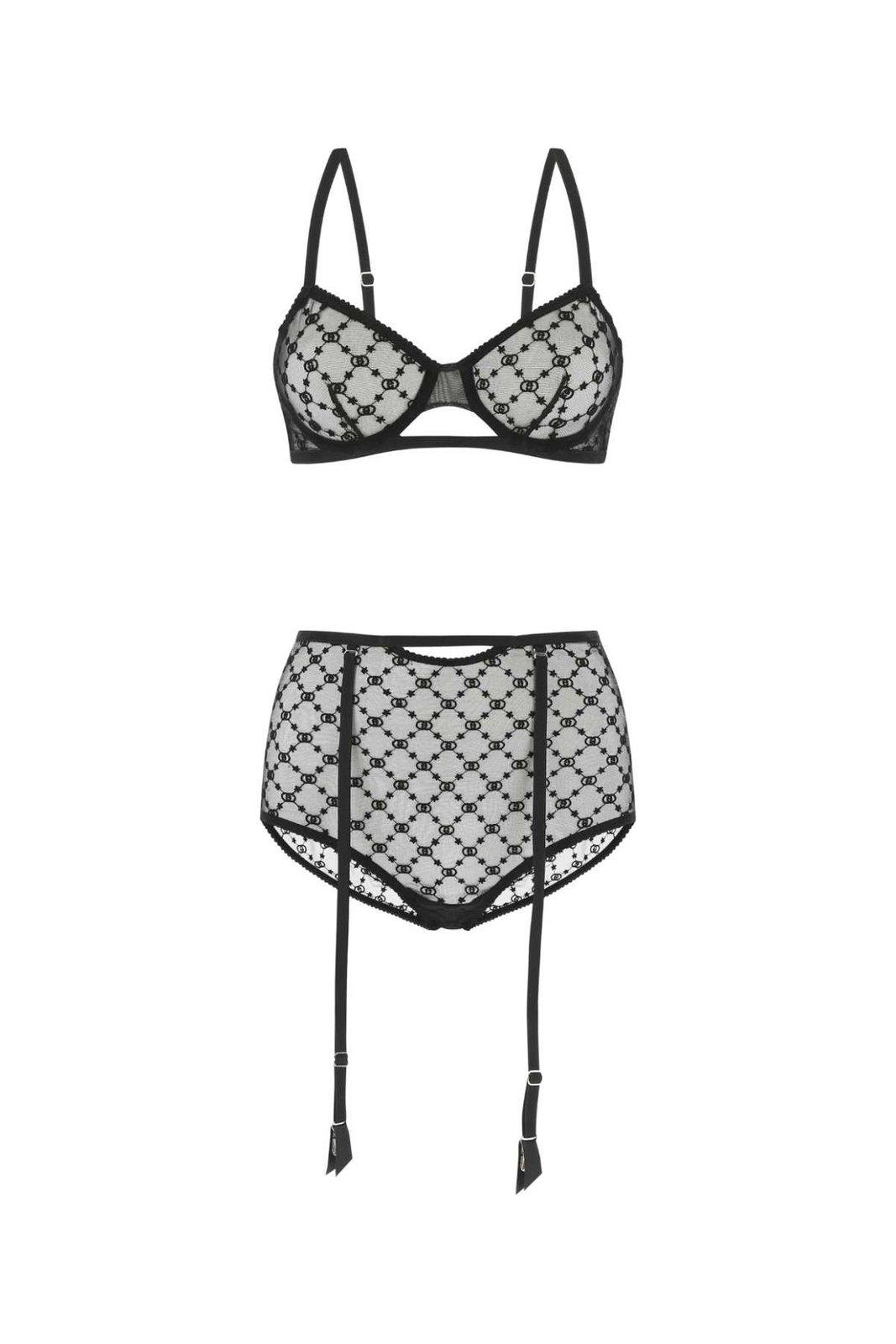Lace underwear set - Gucci - Women | Luisaviaroma