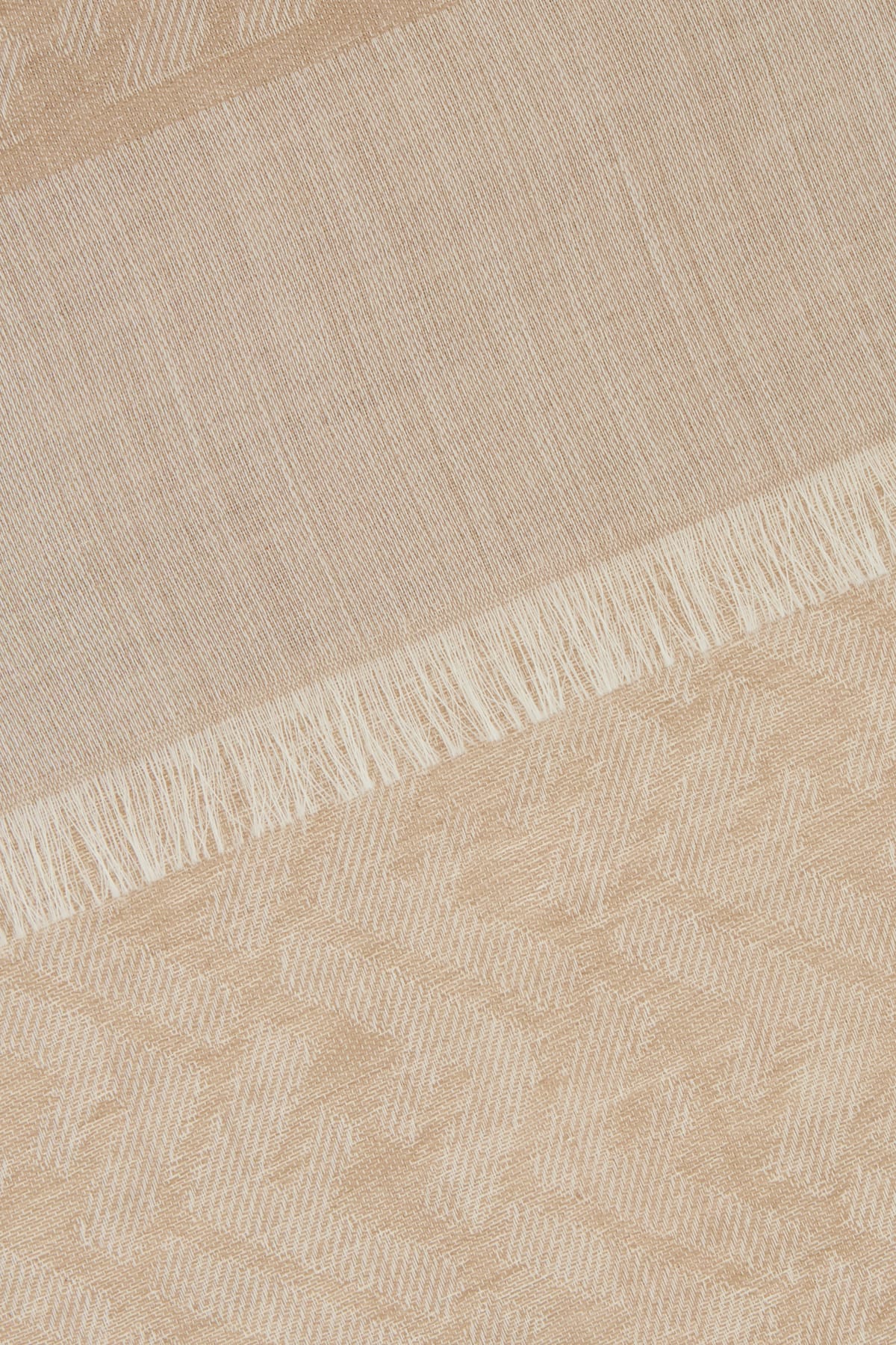 【送料&関税込】Fendi Cappuccino Silk Blend Scarf Fendi Cappuccino Silk Blend Scarf | italist