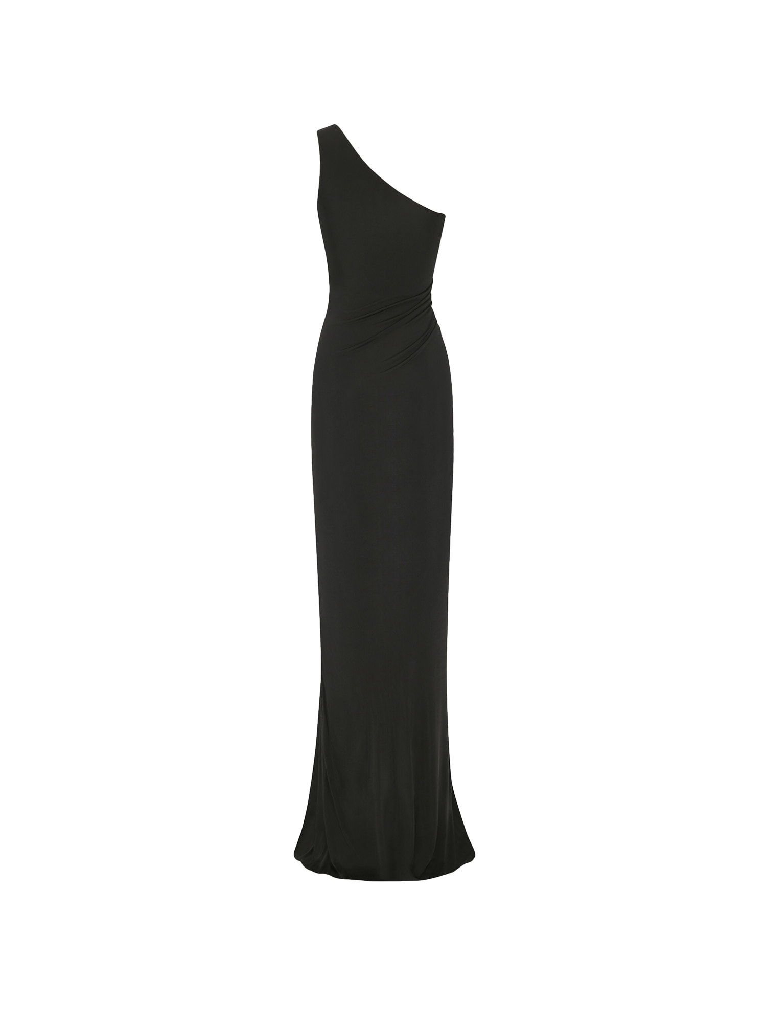 ワンピース Saint Laurent LONG DRESS (756782Y7F98 1000) Saint Laurent Sheer Maxi Dress in Noir | FWRD