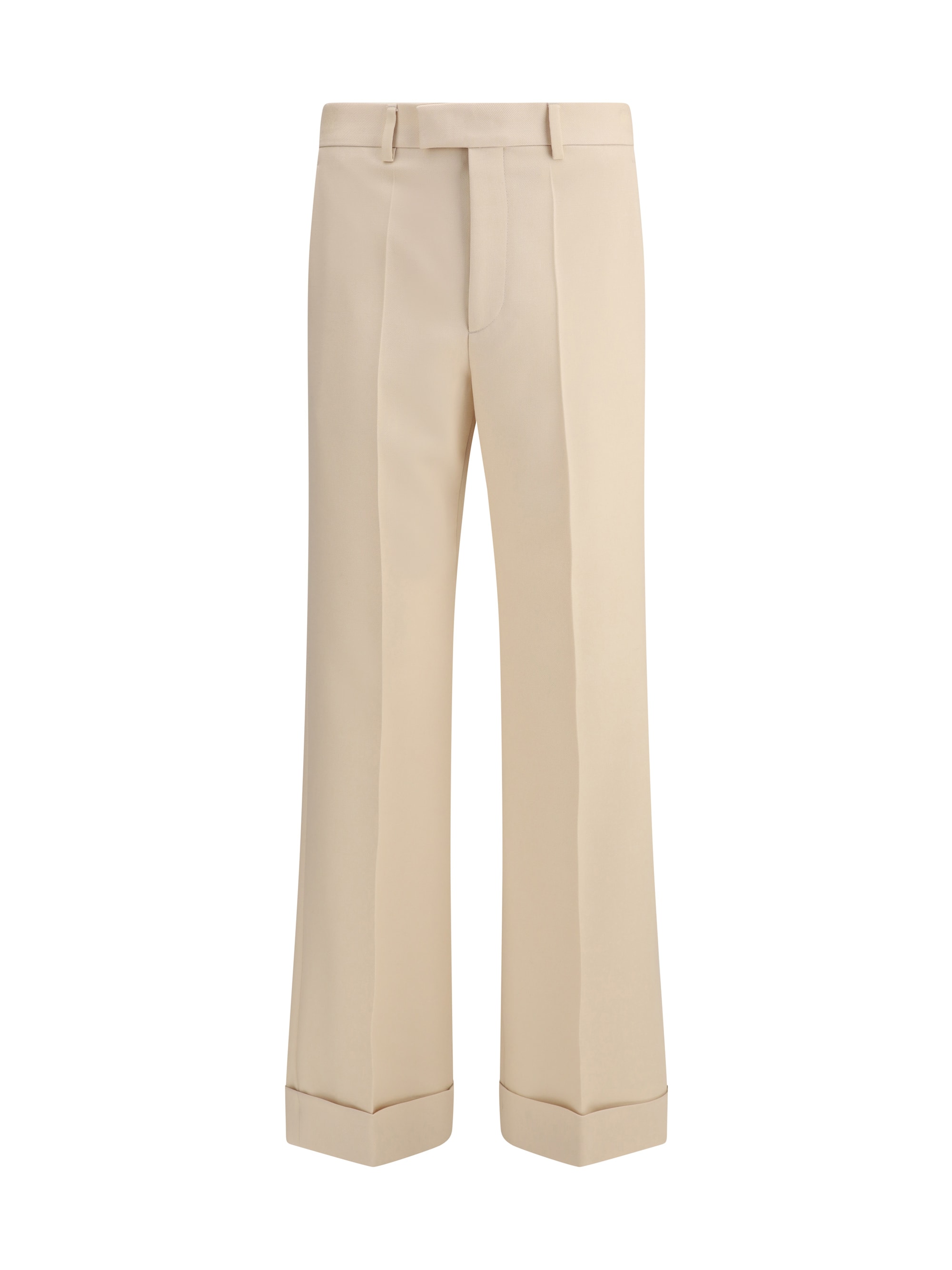 パンツ Valentino Garavani Cream Wool Pant Valentino Cream Gabardine Pant | italist