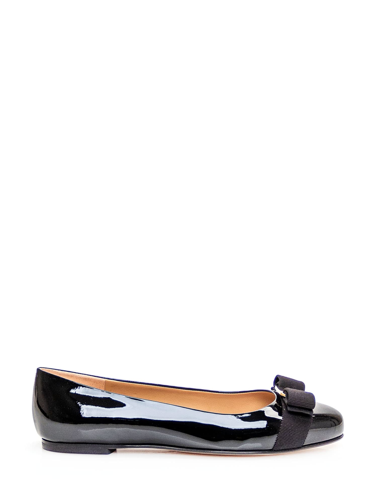 フラットシューズ Ferragamo BALLERINA VIVA 55 Ferragamo | Viva black ballet flats | Savannahs