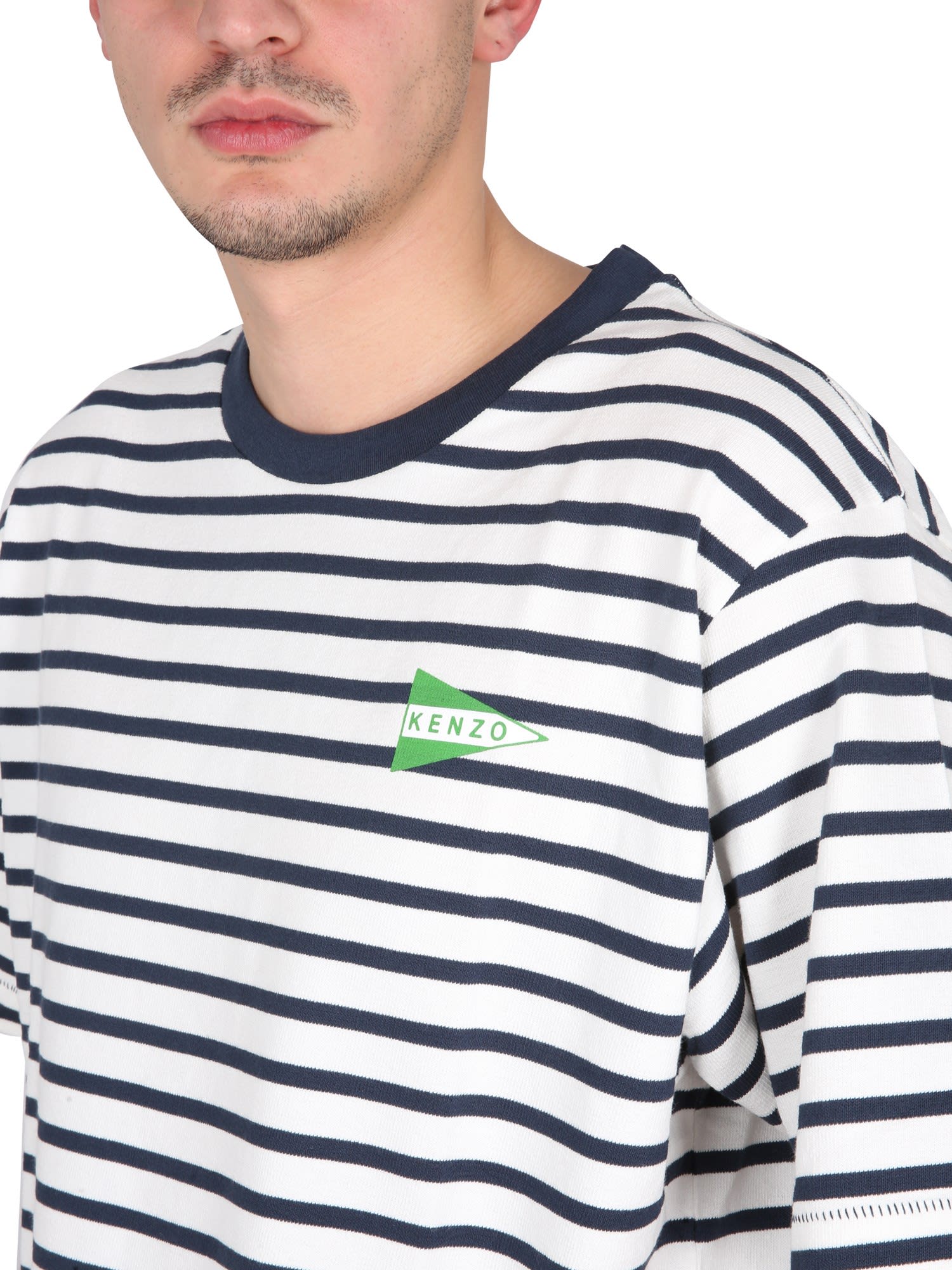 Kenzo 'nautical Stripes' Oversized T-shirt | italist, ALWAYS