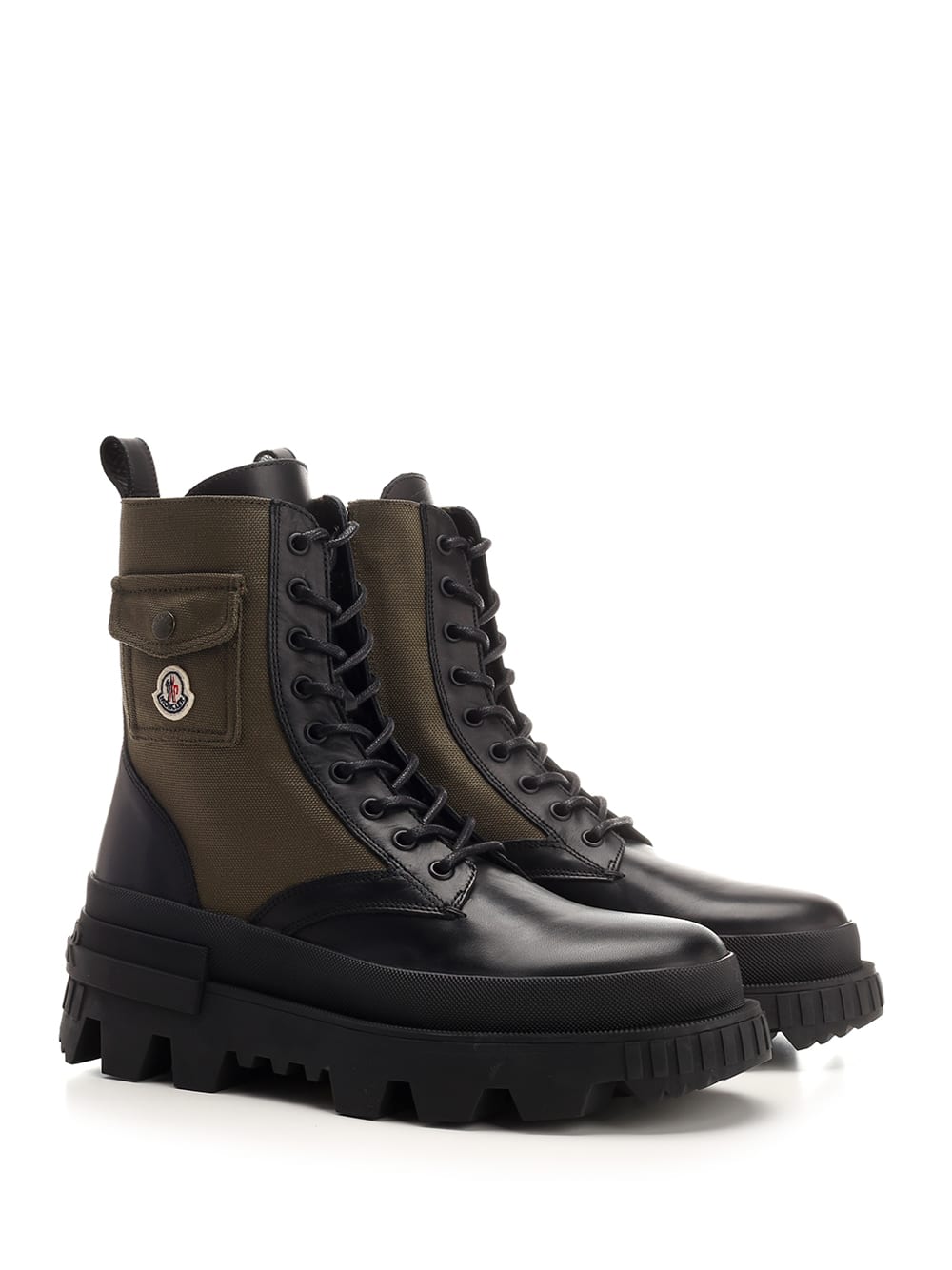 Moncler Konture Logo-Patch Ankle Boots