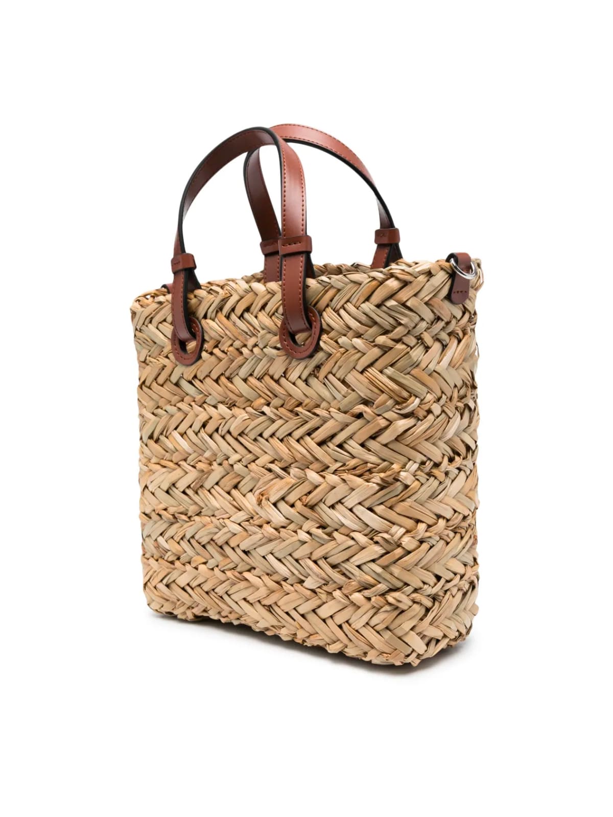 MyEA Bag woven straw shopper bag