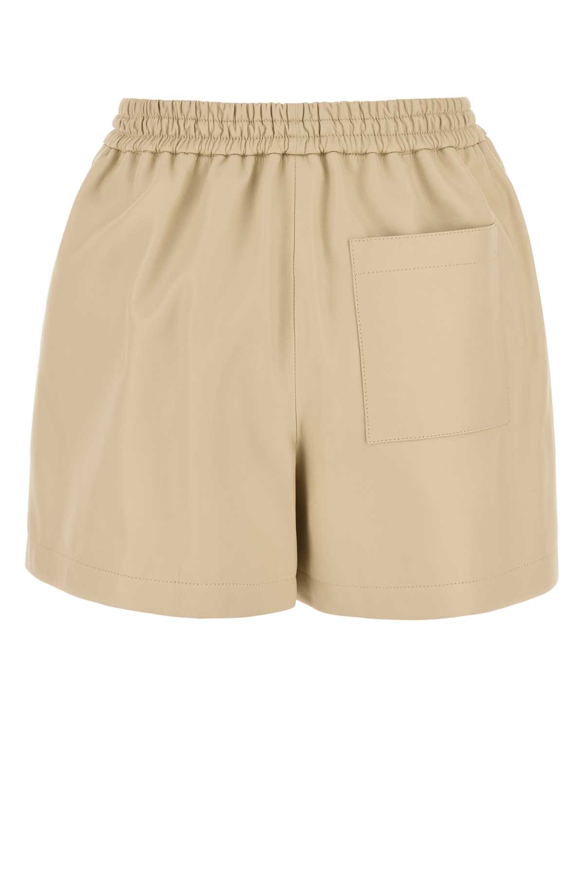ショートパンツ Loewe Leather shorts LOEWE Striped leather shorts | NET-A-PORTER