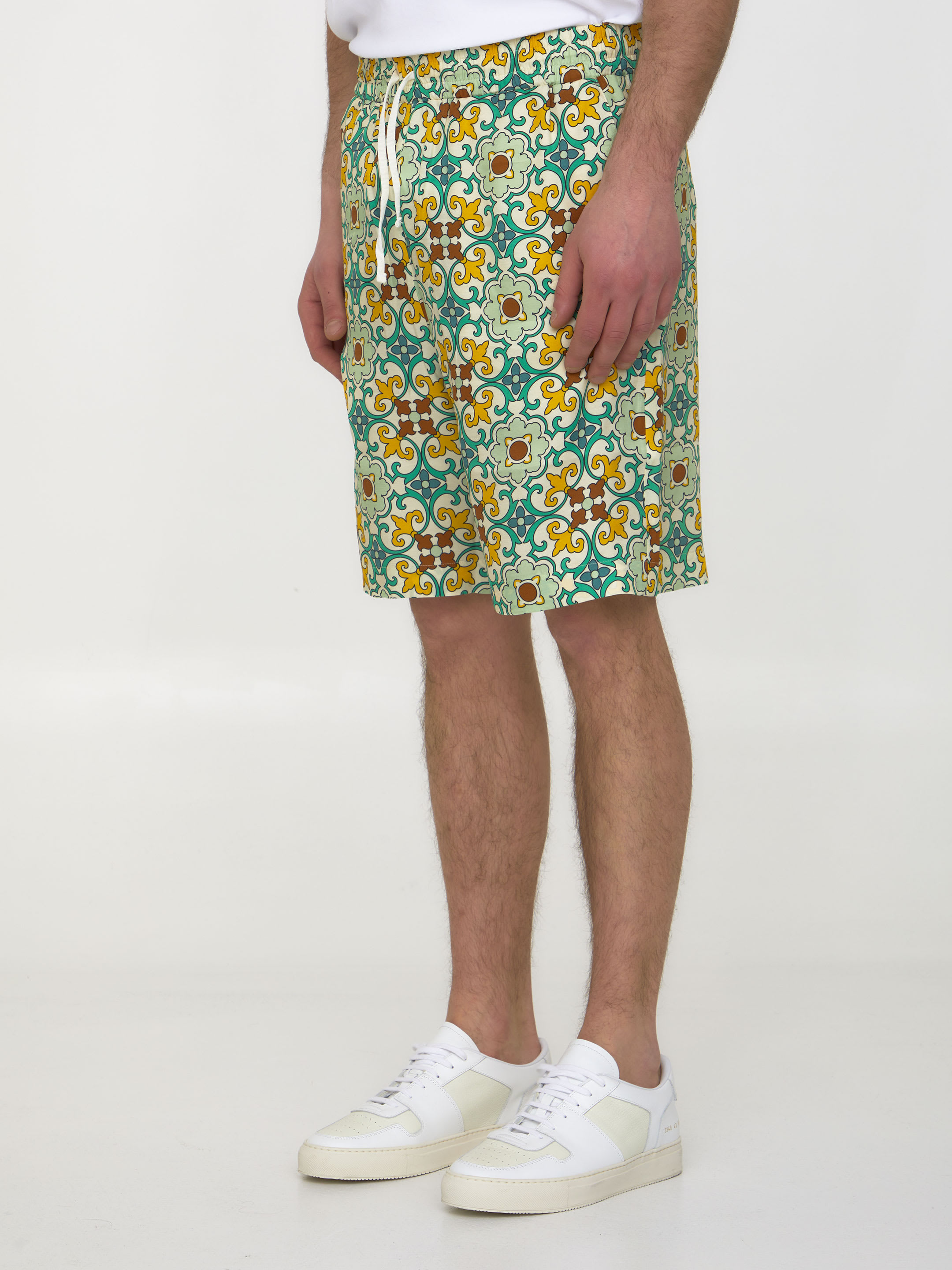 Drôle de Monsieur Le Short Faïence Bermuda Shorts | italist