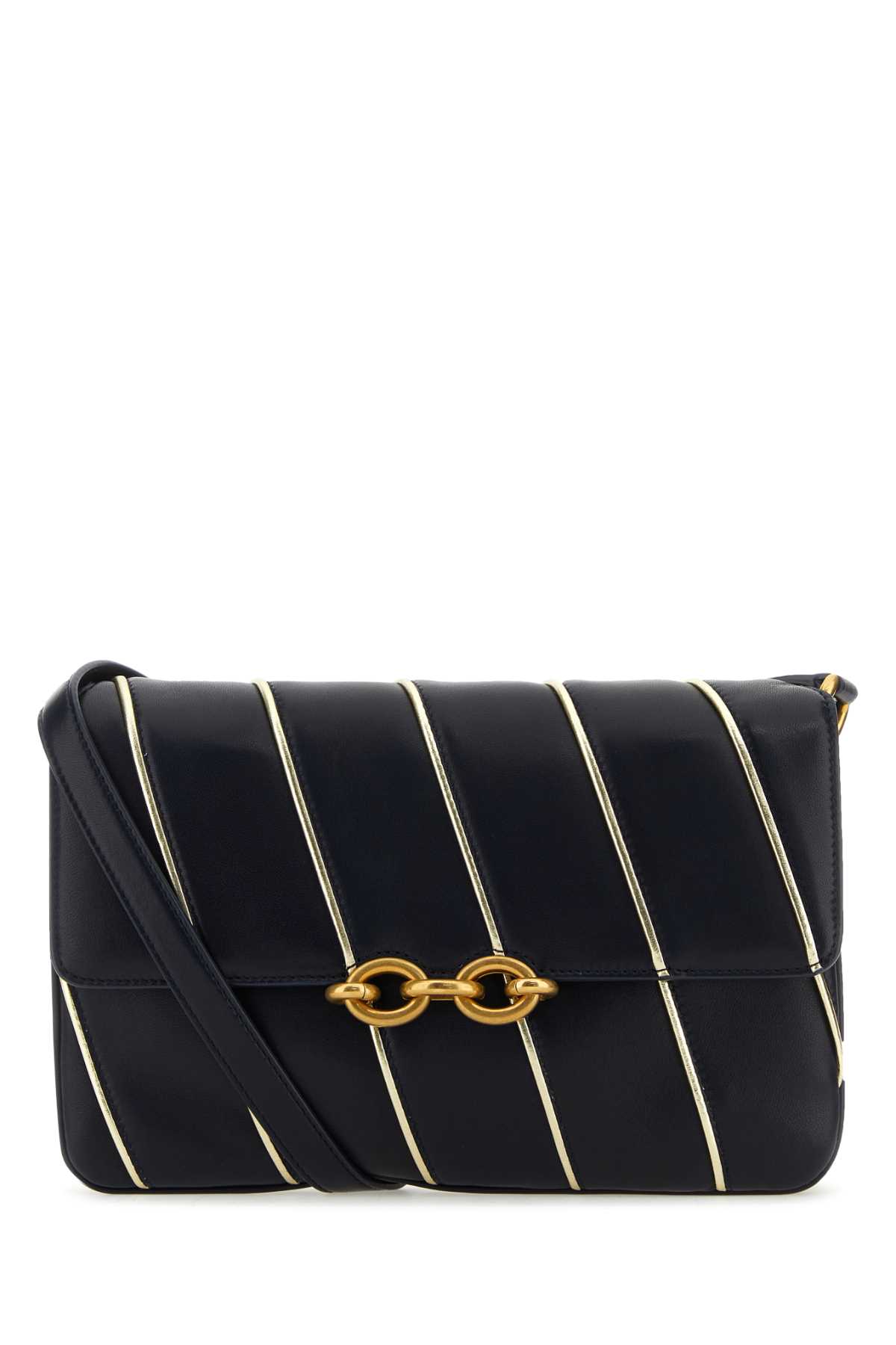 【関税&送料込】Saint Laurent Two-Tone Leather Le Maillon Sh Saint Laurent Two-tone Leather Le Maillon Shoulder Bag