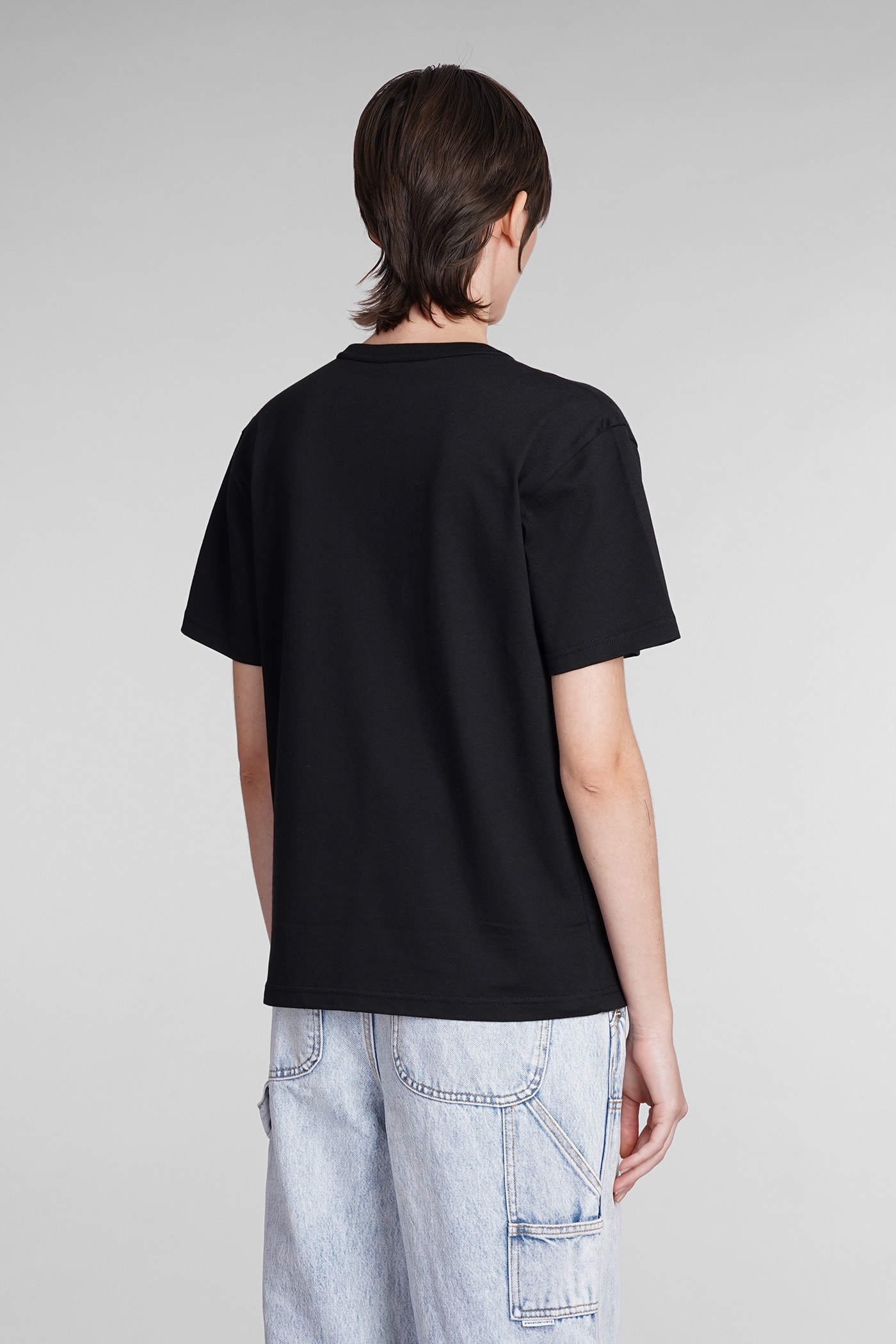 Alexander Wang Black Cotton T-shirt | italist