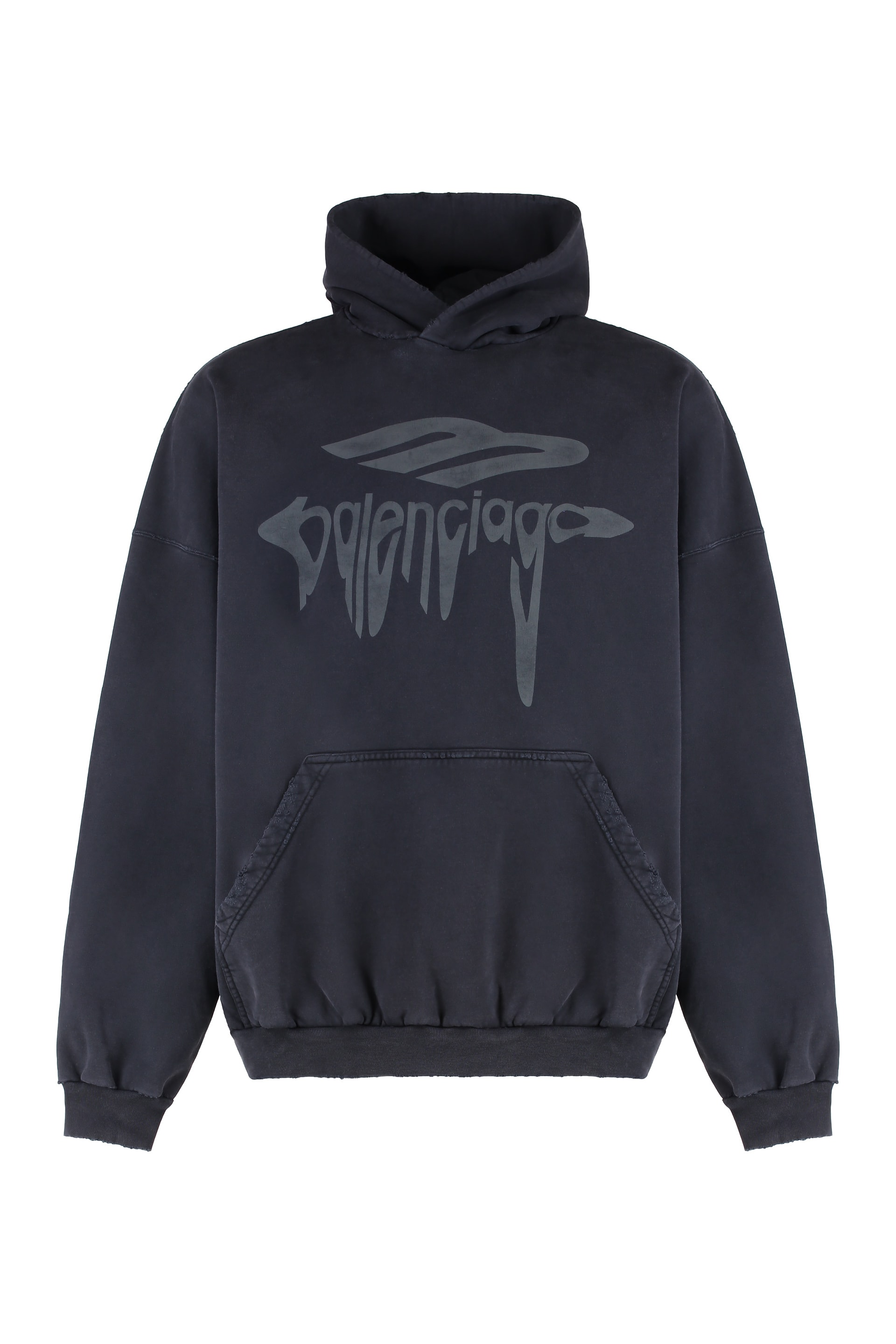 パーカー・フーディ Balenciaga Charcoal Cotton Sweatshirt Balenciaga Charcoal Cotton Sweatshirt | italist