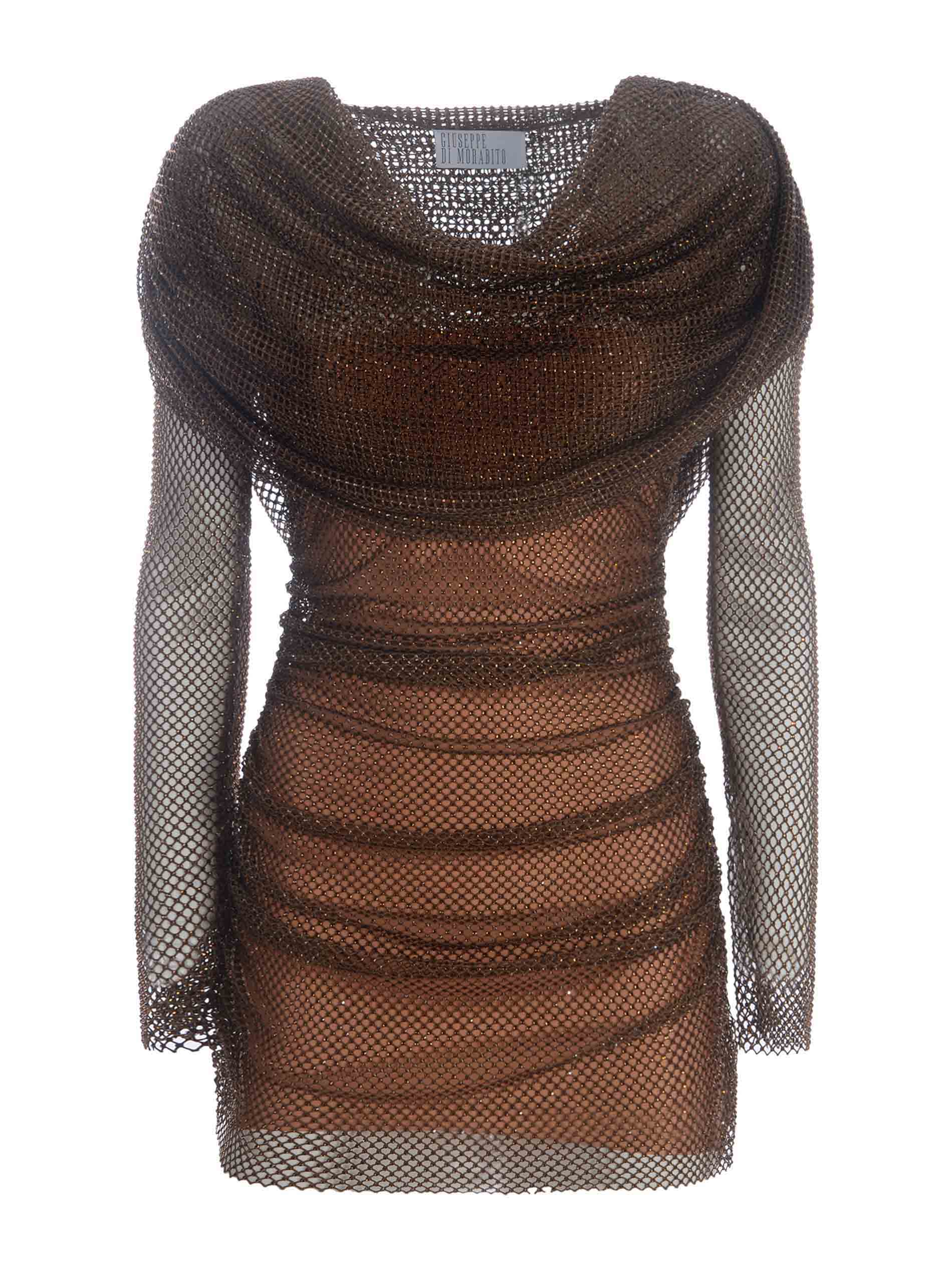 dress giuseppe di morabito in mesh