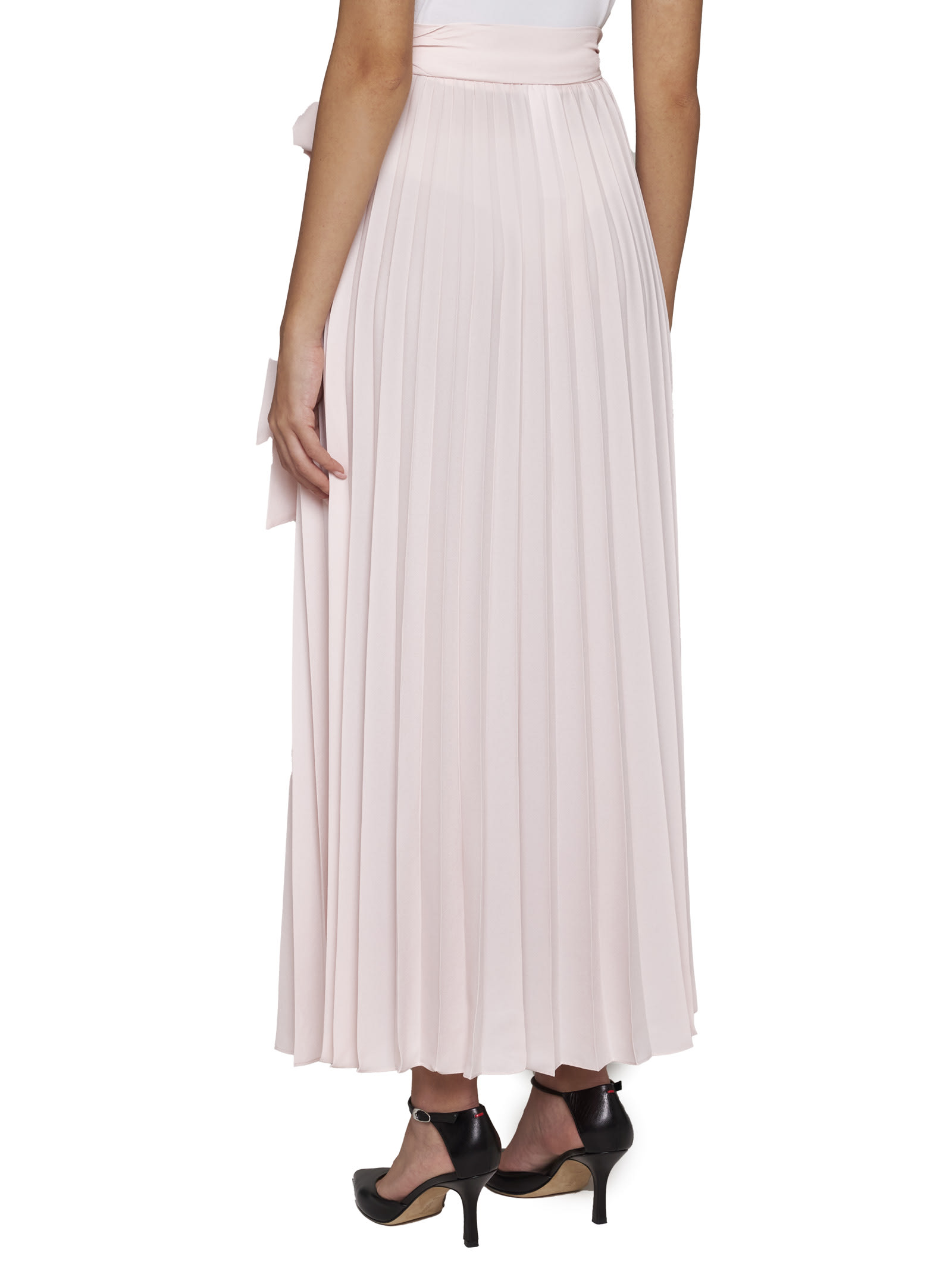 ワンピース PAROSH Women Mid Skirts D721891GIGI 085 FIOR DI PESCO Pink Parosh Skirt | italist
