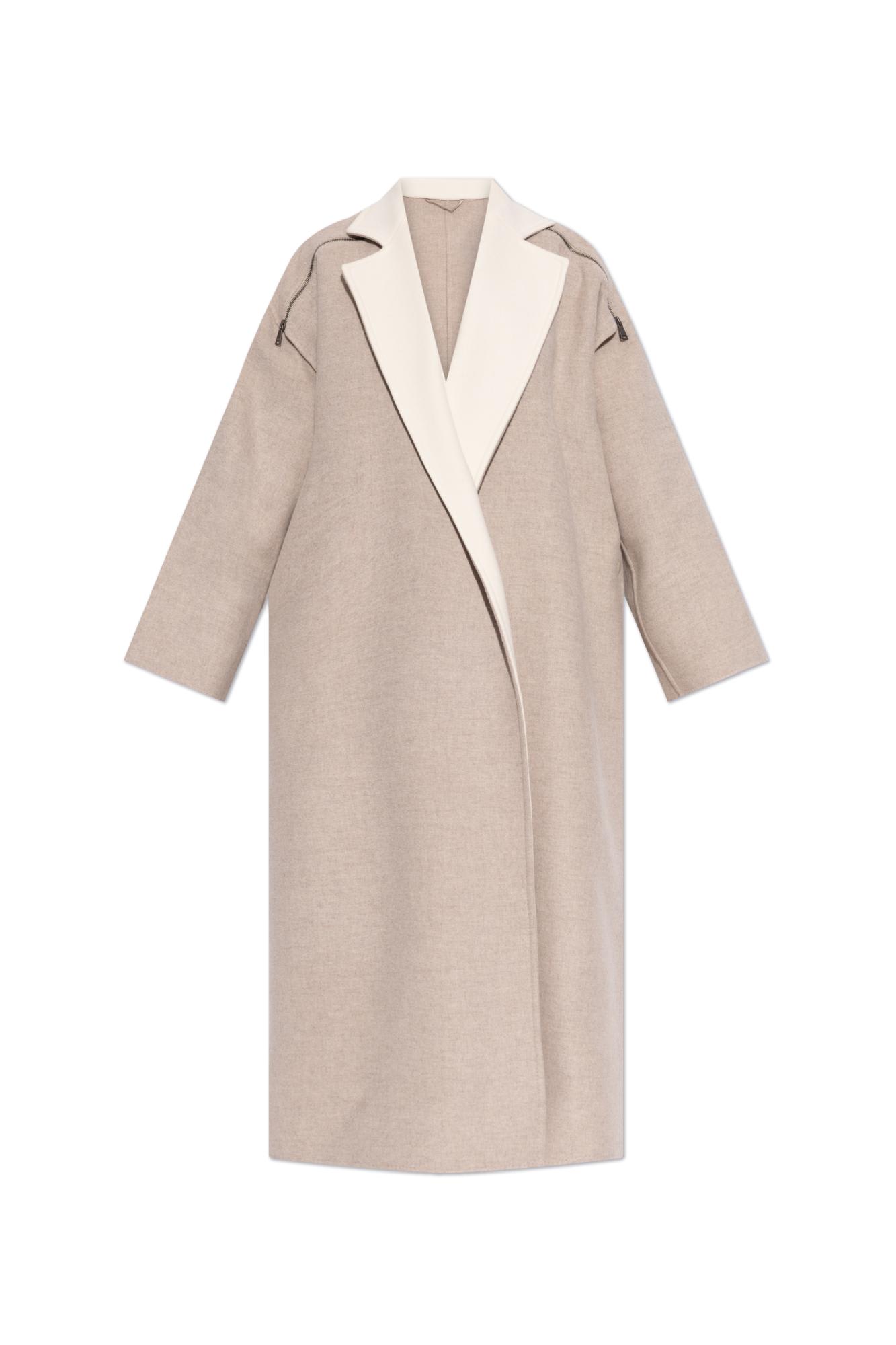 【送料&関税込】Max Mara Coat Amour S MAX MARA 'amore' robe coat White S Max Mara