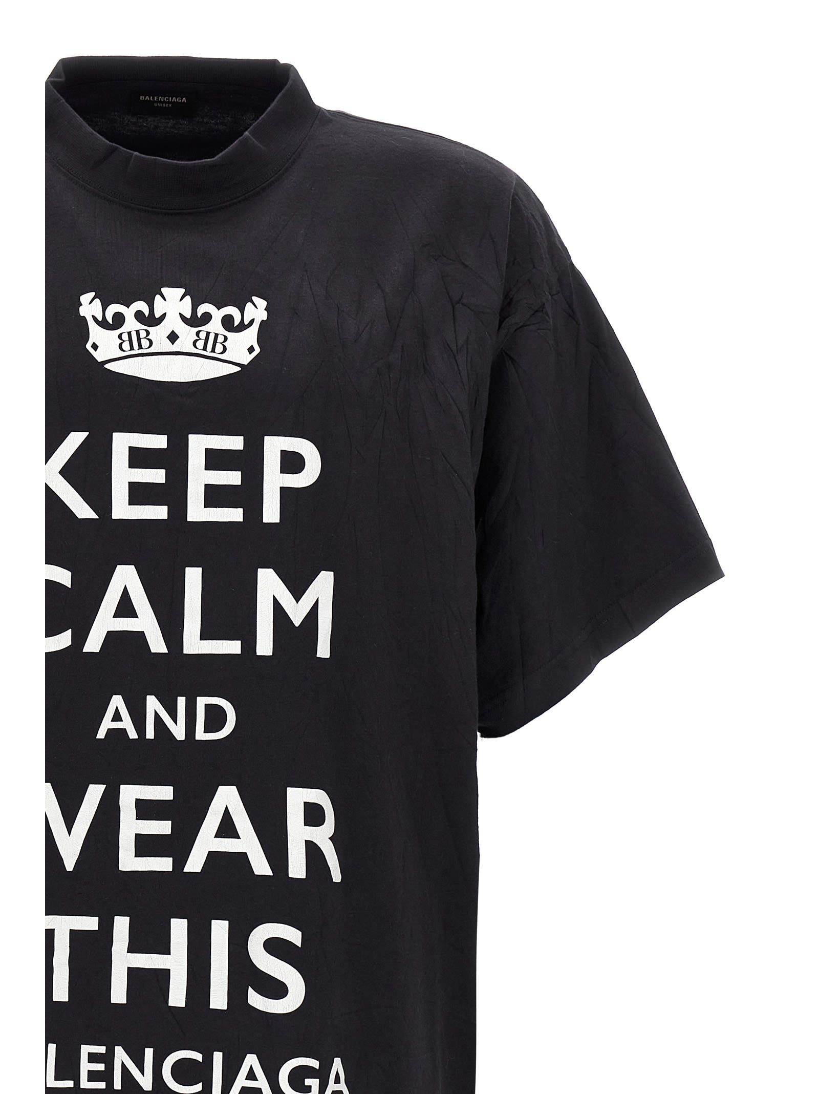 BALENCIAGA KEEP CALM Tシャツ Balenciaga 'keep Calm' T-shirt | italist