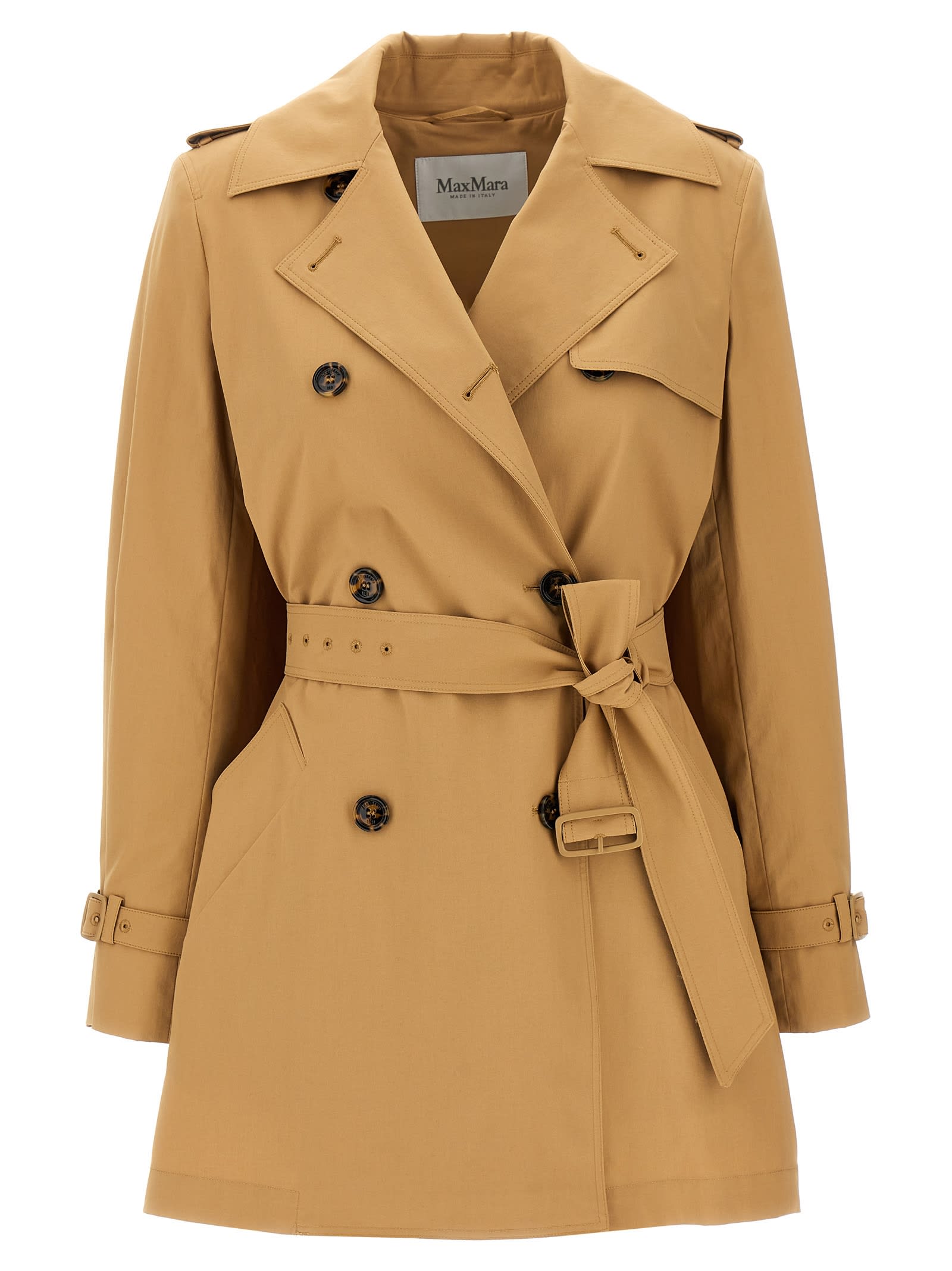 トレンチコート Max Mara SS25 'Landa' raincoat (2511021012600 010) Max Mara 'landa' Raincoat | italist
