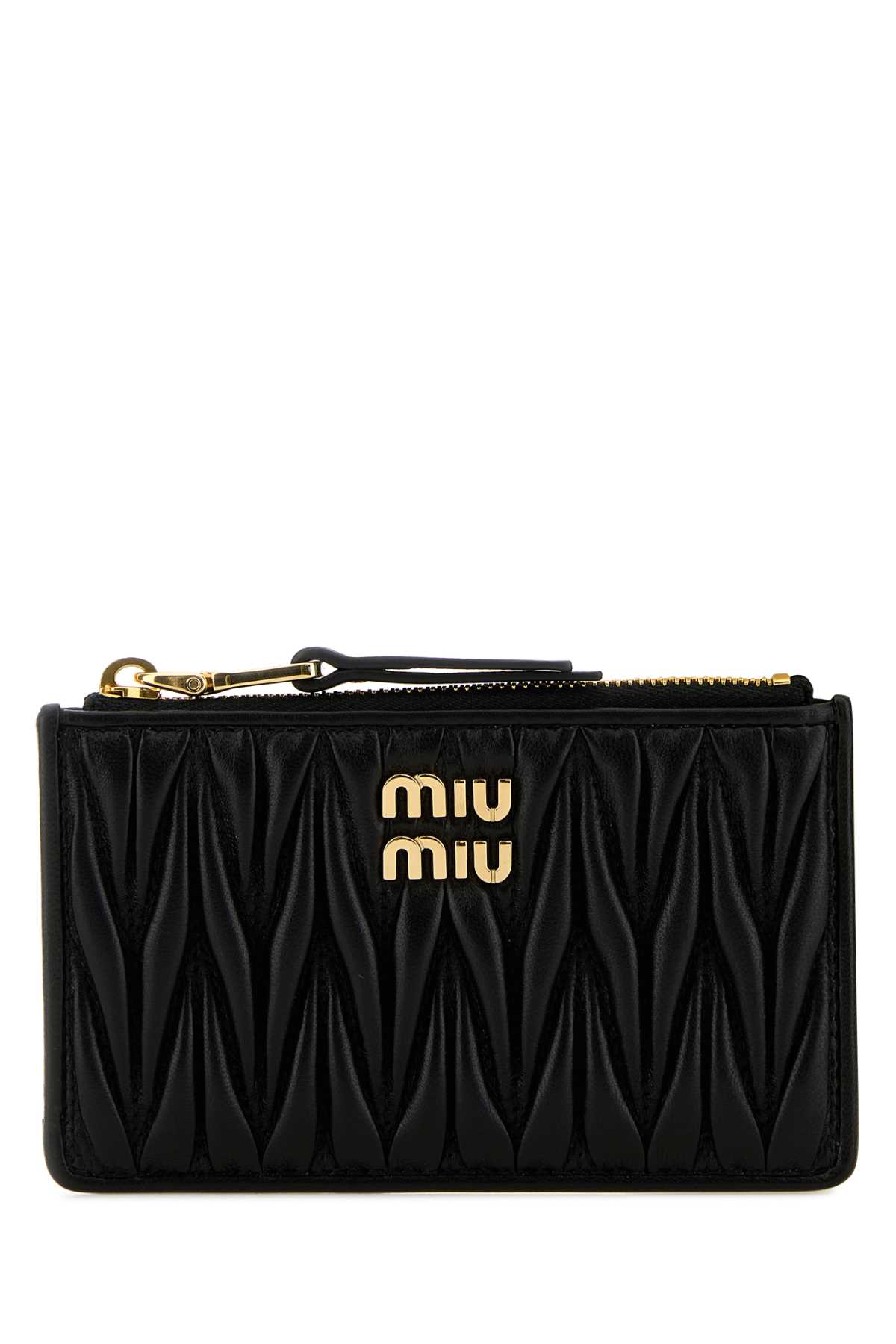 ★MIU MIU★25SS★Small Leather Zipper Card Holder 5MC93MAEFX MIU MIU Zig-Zag Madras Card Holder – STYLISHTOP