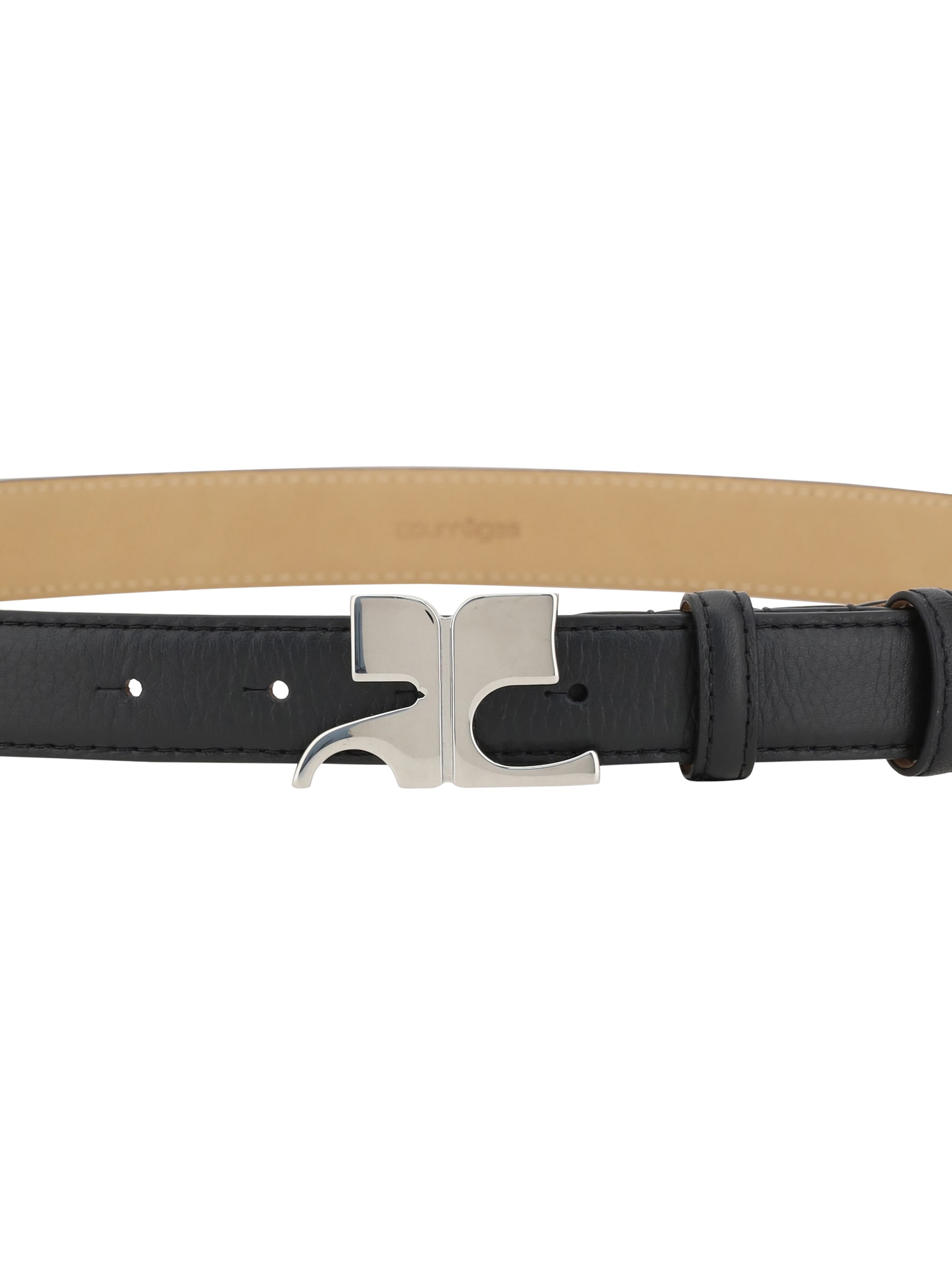 Courrèges Belt With Logo Buckle | italist