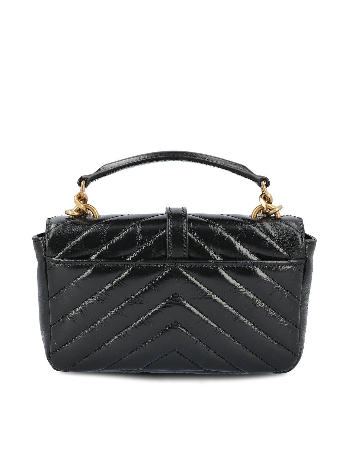 【Saint Laurent】COLLEGE MINI CHAIN BAG◆779430DZH07 Buy Saint Laurent College Mini Chain Bag 'Noir' - 779430