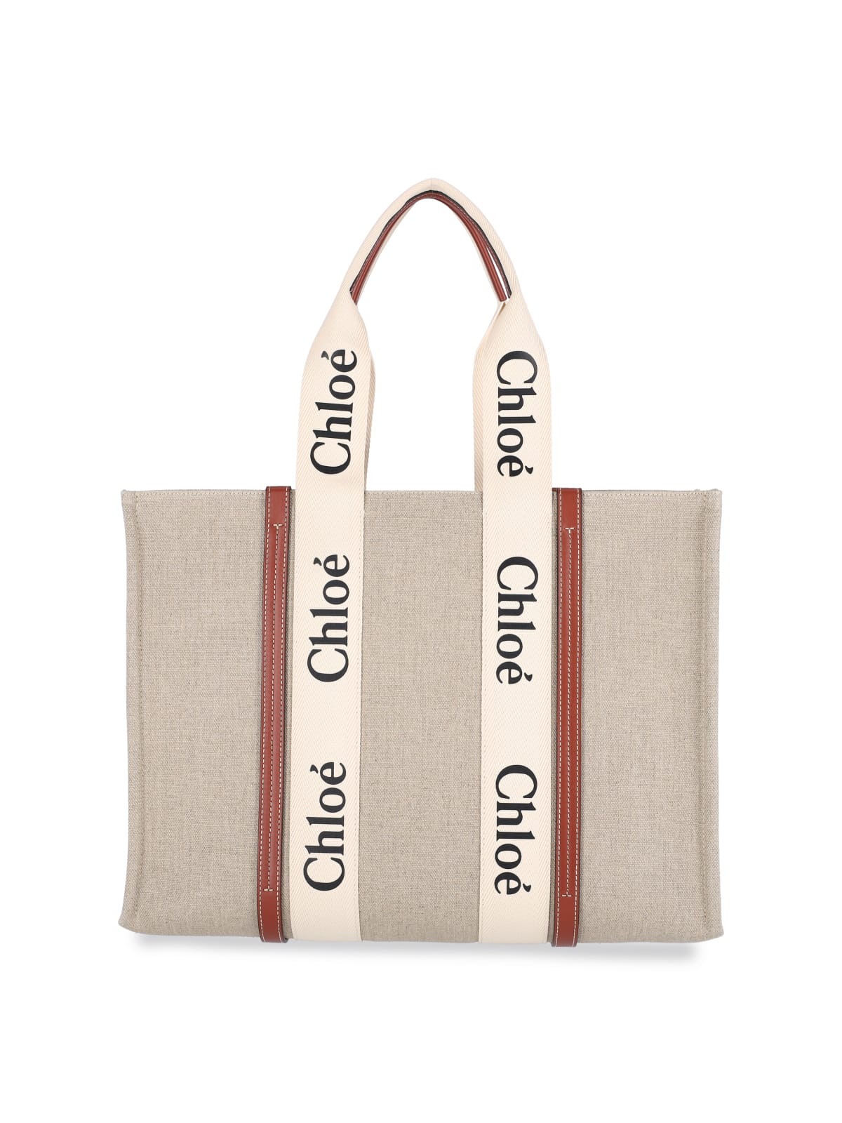 Chloe☆VIP☆ スモールWOODY TOTE BAG送関込！ Chloe☆VIP☆ スモールWOODY TOTE BAG送関込！ トートバッグ