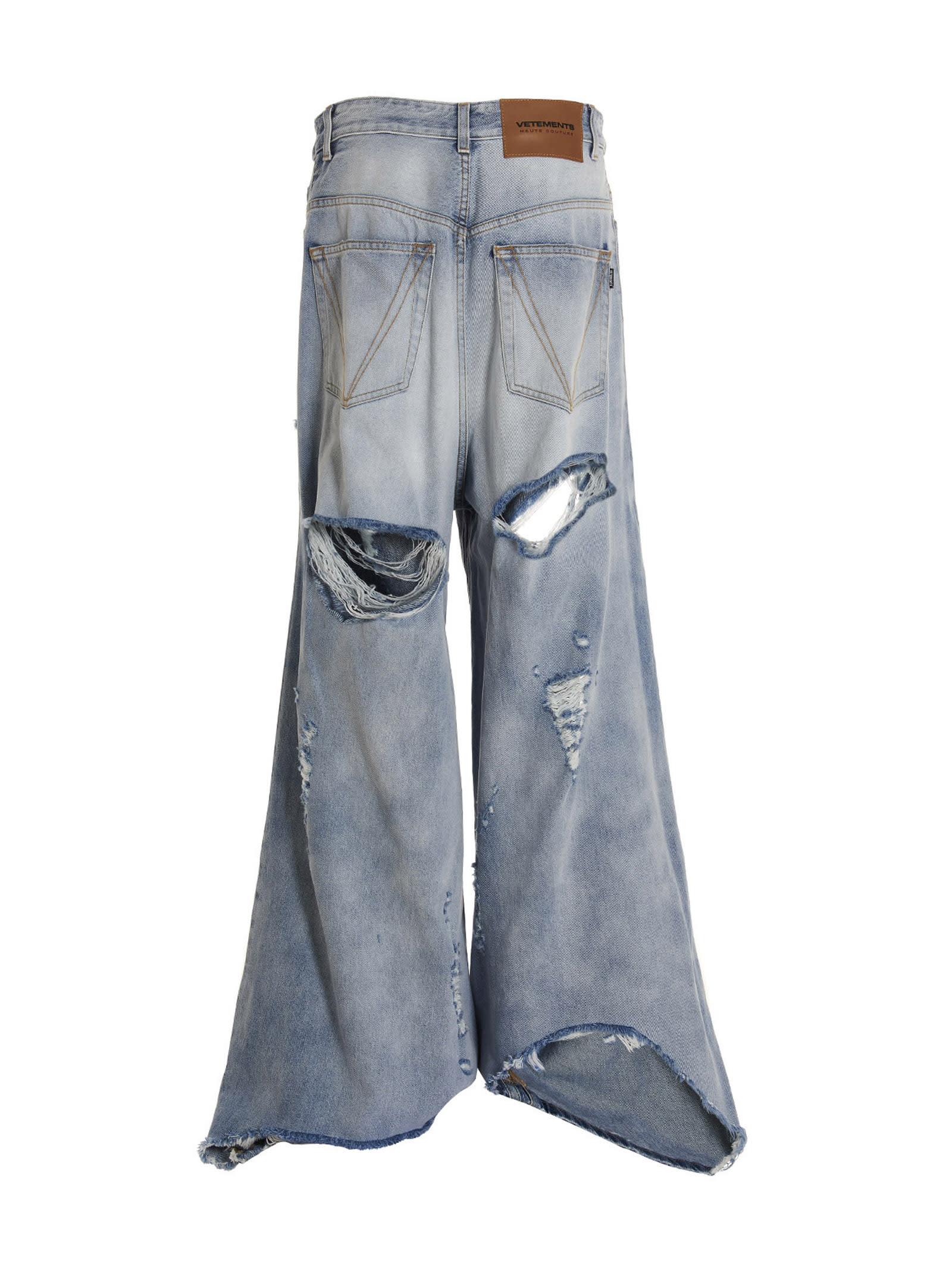 VETEMENTS Jeans 'destroyed Baggy' | italist