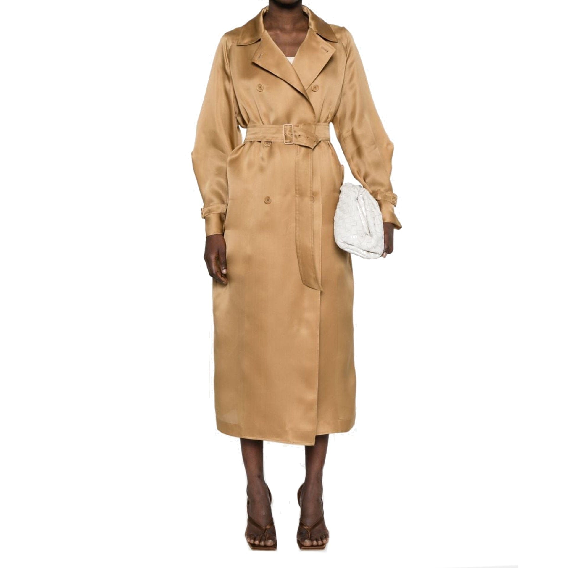 【送料&関税込】Max Mara Sfilata sacco Silk Trench Max Mara Sfilata 'sacco' Silk Trench | italist