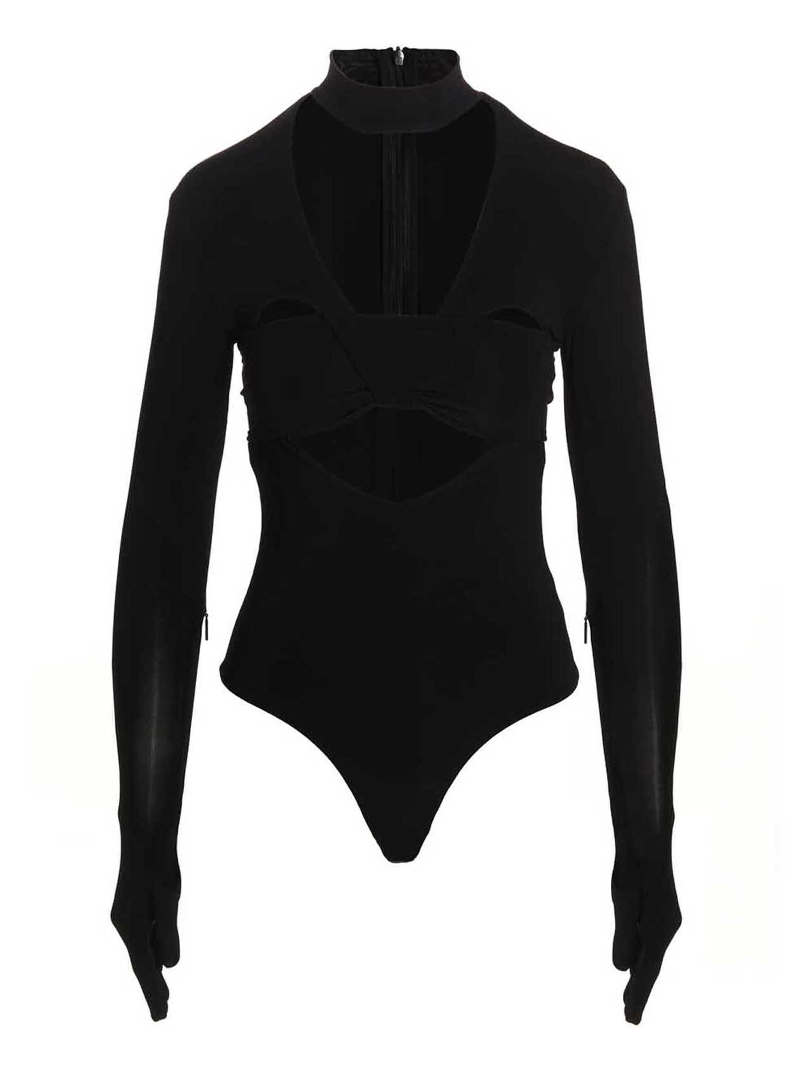 インナー・ルームウェアその他 AMBUSH 'Heart Shaped Gloves' bodysuit Black AMBUSH 'heart Shaped Gloves' Bodysuit | italist