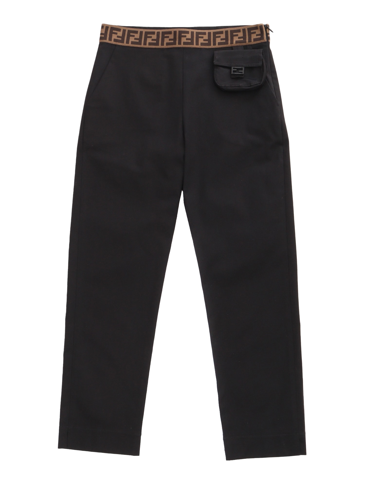 パンツ FENDI 'Fendi Roma' gabardine trousers 46191e392bad4e38a81d8d5dd789b7