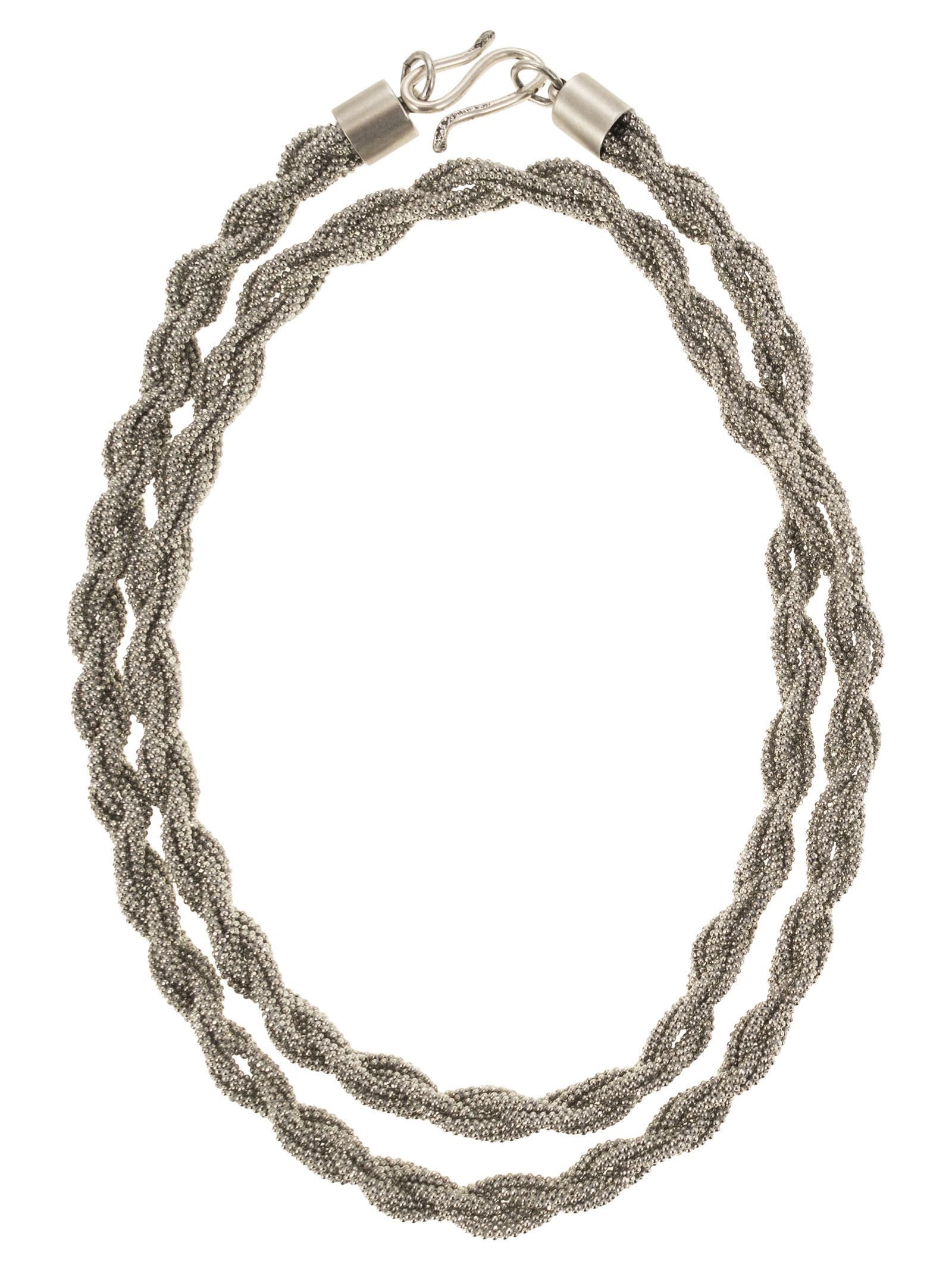 Fabiana Filippi Torchon Necklace In Diamond Wire | italist Fabiana Filippi Torchon Necklace In Diamond Wire | italist
