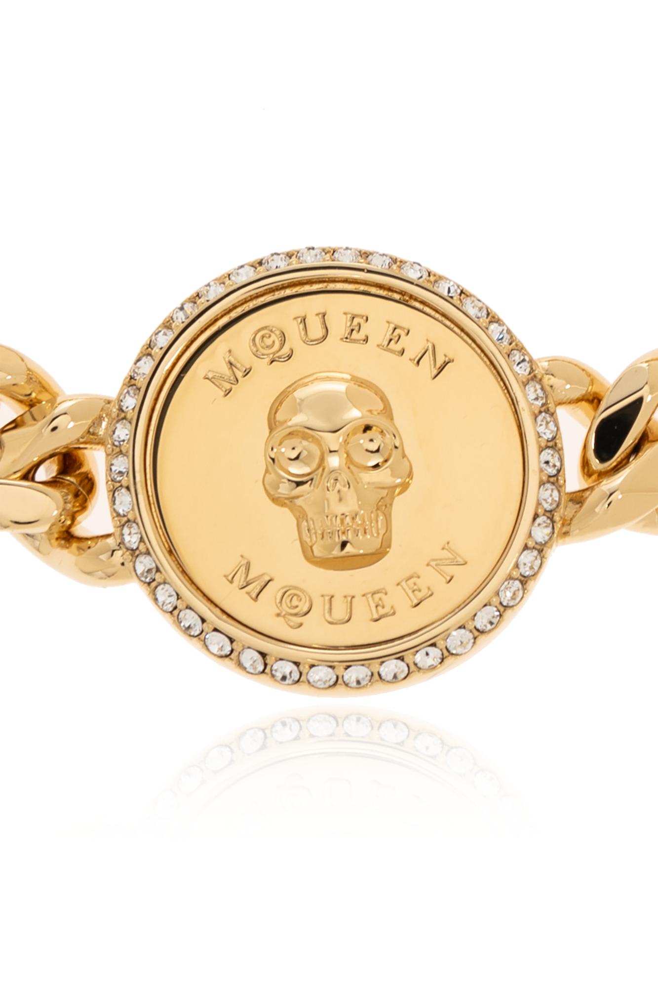 【送料&関税込】Alexander McQueen Brass Bracelet Alexander Mcqueen Brass Bracelet | italist