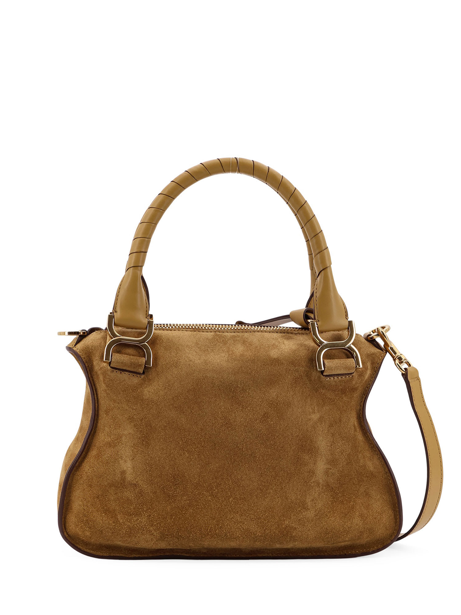 Chloé Marcie Small Suede Shoulder Bag | italist