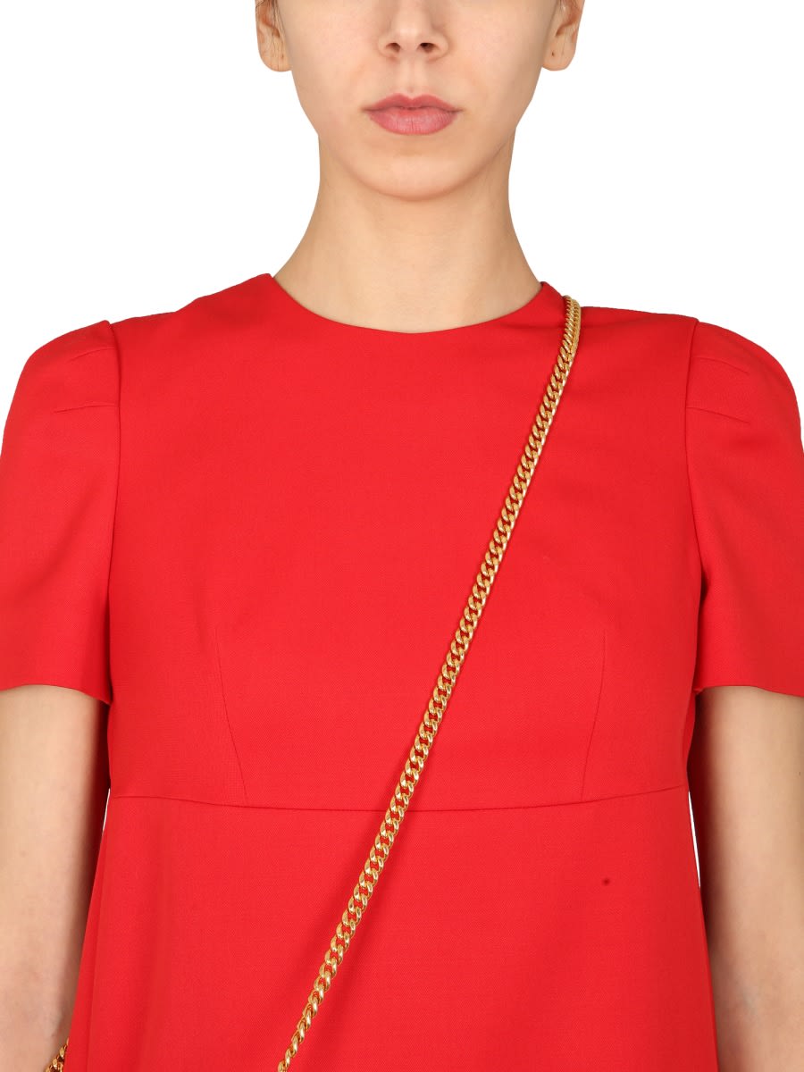 ワンピース alexander mcqueen SS21 DRESS WITH CAPE (646250_QJAAC6610) Alexander McQueen Dress With Cape | italist