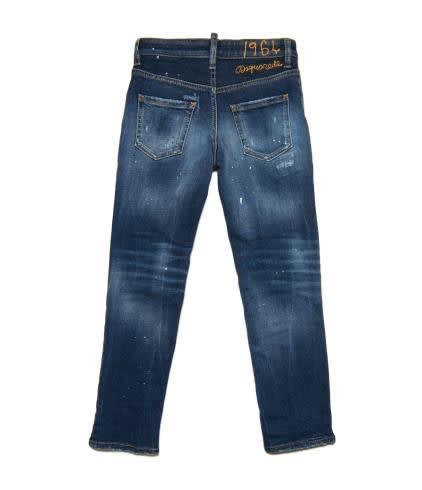 Dsquared2 Straight Jeans With Print | italist
