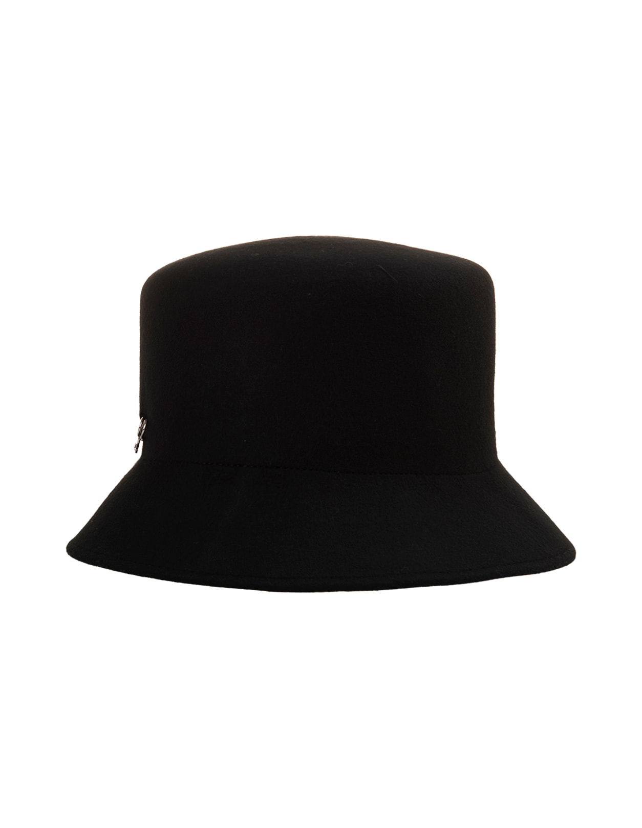 ハット ERMANNO SCERVINO Woman Hat Black D453V305BLF 95708 Ermanno Scervino Black Wool Bucket Hat With Pin | italist