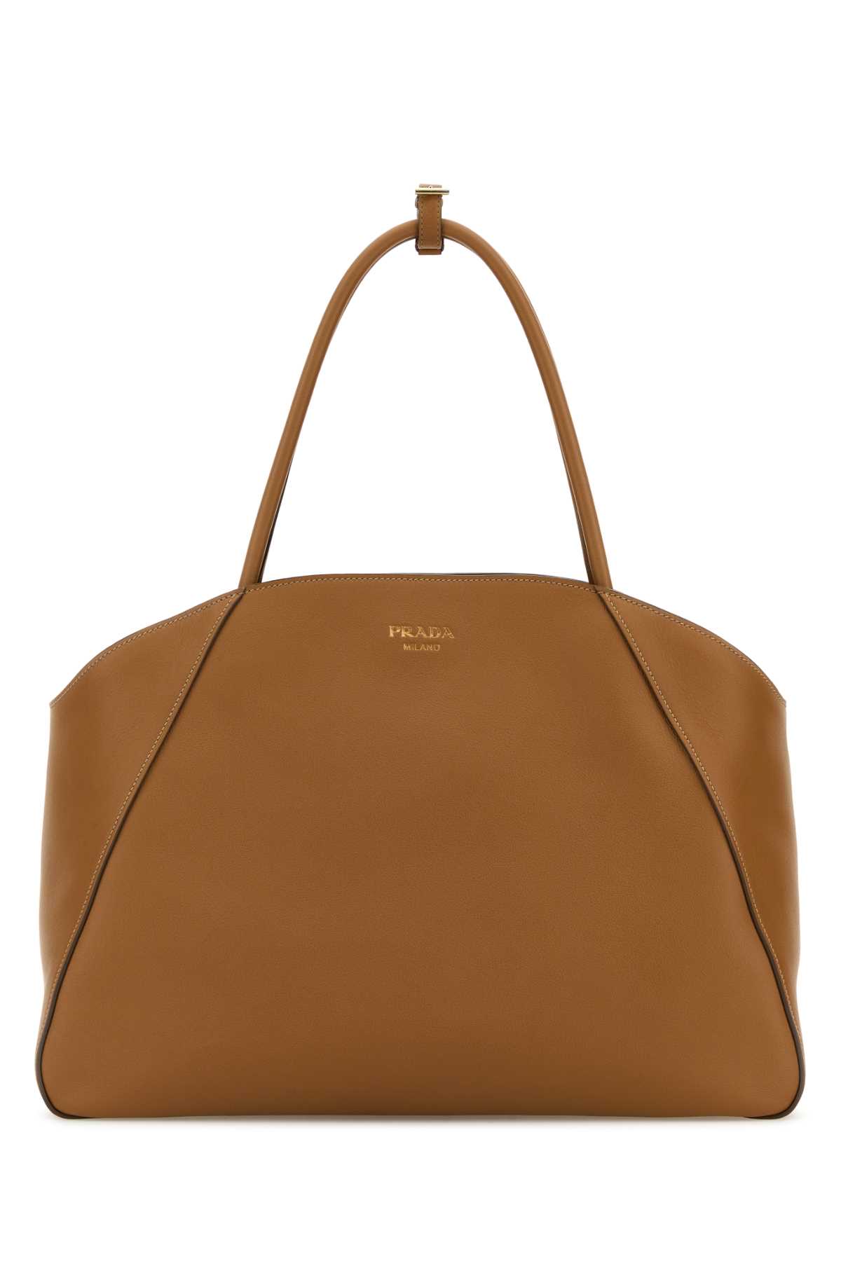 【関税&送料込】Prada Caramel Leather Shopping Bag Prada Caramel Leather Shopping Bag | italist