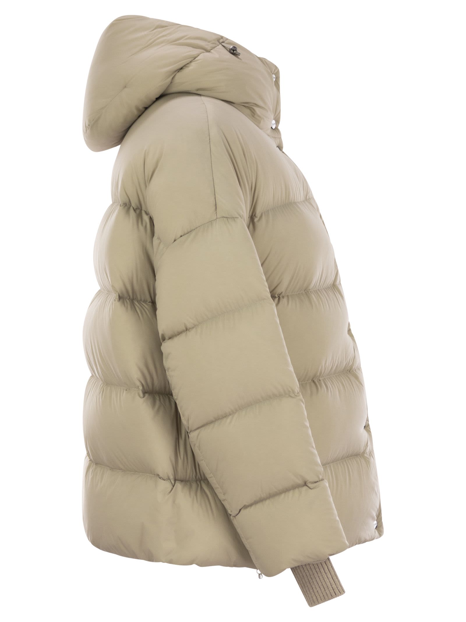 ダウンジャケット・コート HERNO FW24 Nylon microfibre bomber jacket (PI001912D 1985) HERNO Nylon microfibre bomber jacket (HERNO/ジャケット