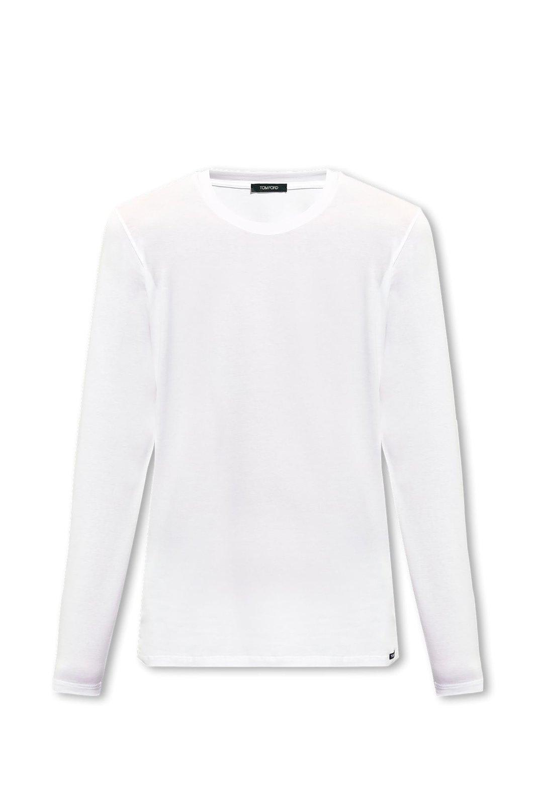 【送料&関税込】Tom Ford Logo Tag Long-sleeved T-shirt Tom Ford Logo Tag Long-sleeved T-shirt | italist