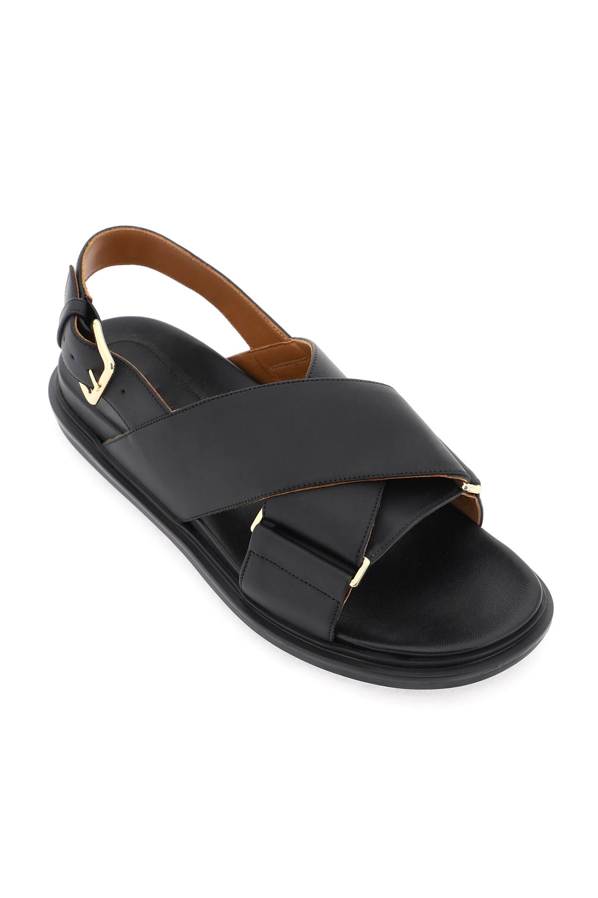 Marni 'fussbett' Crossed Sandals | italist