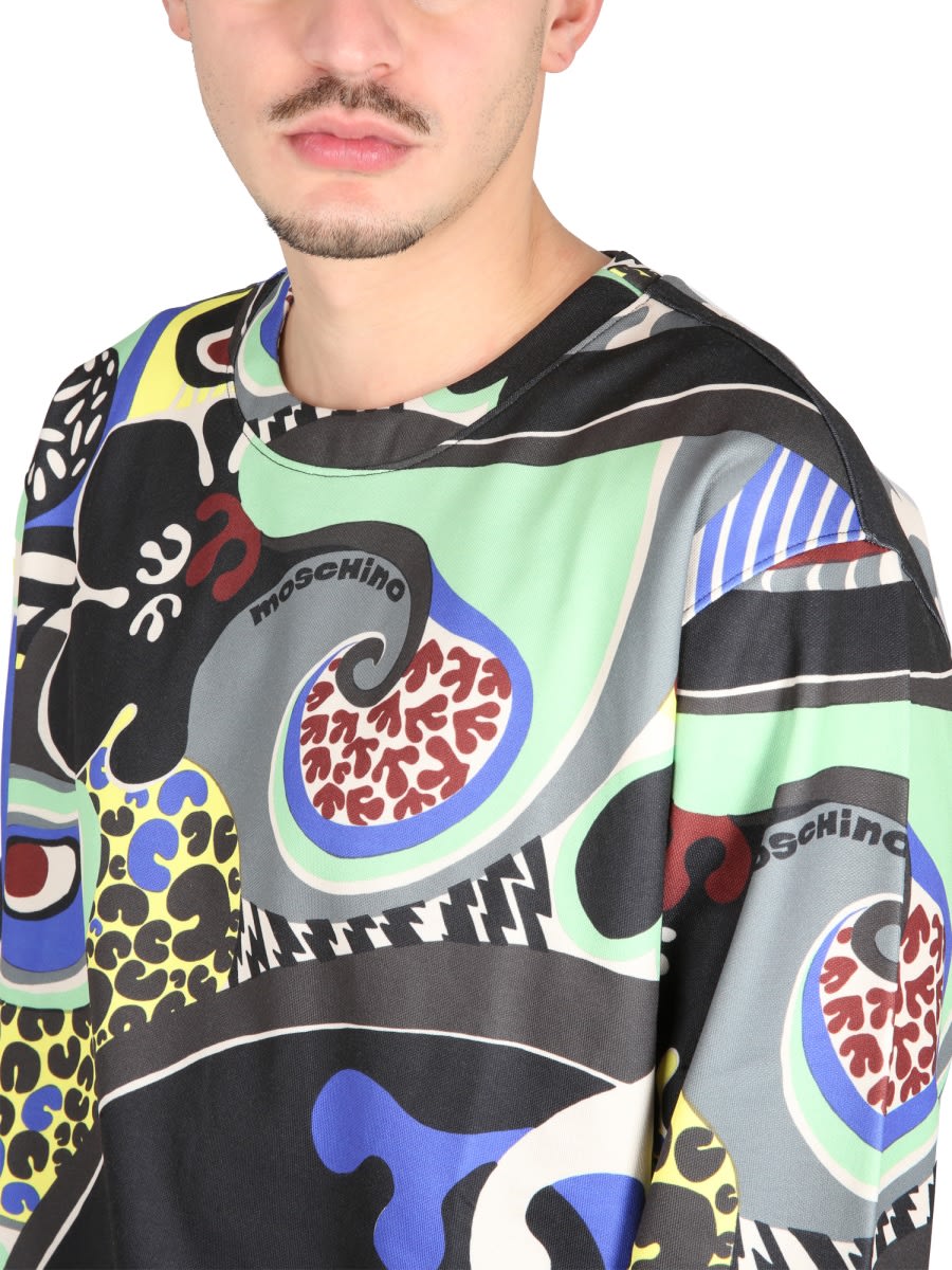パーカー・フーディ Moschino Psychedelic Print Sweatshirt Moschino Psychedelic Print Sweatshirt | italist