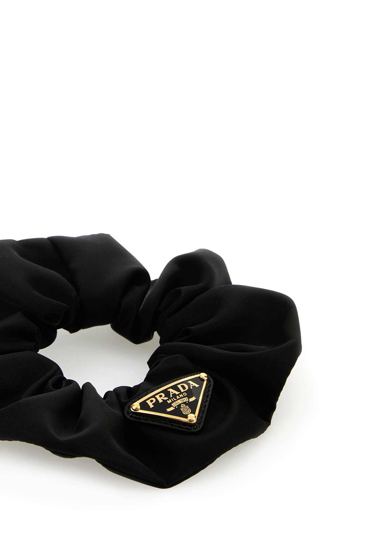 Prada Black Nylon Scrunchie | italist