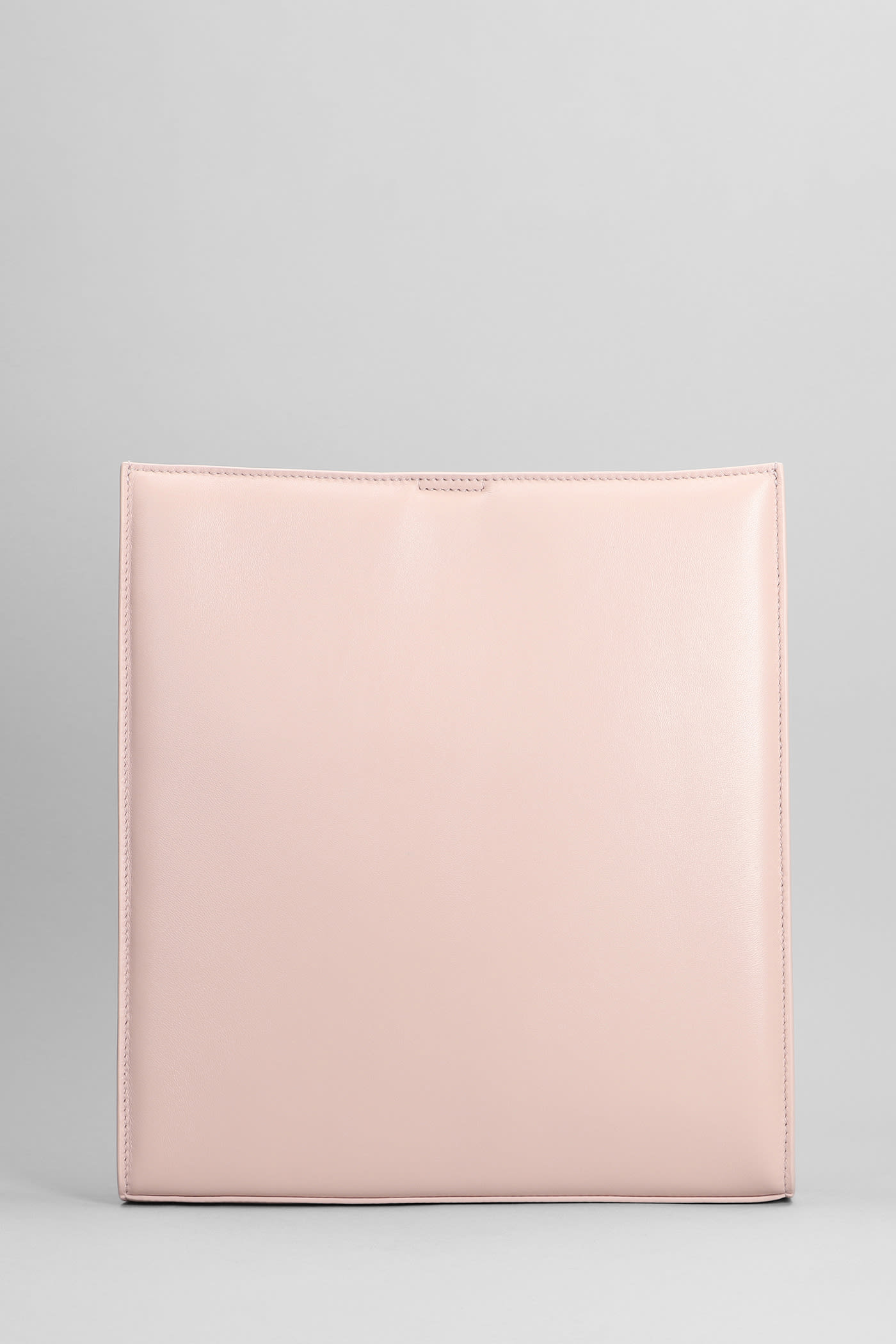 Jil Sander Pink Leather Tangle Shoulder Bag | italist