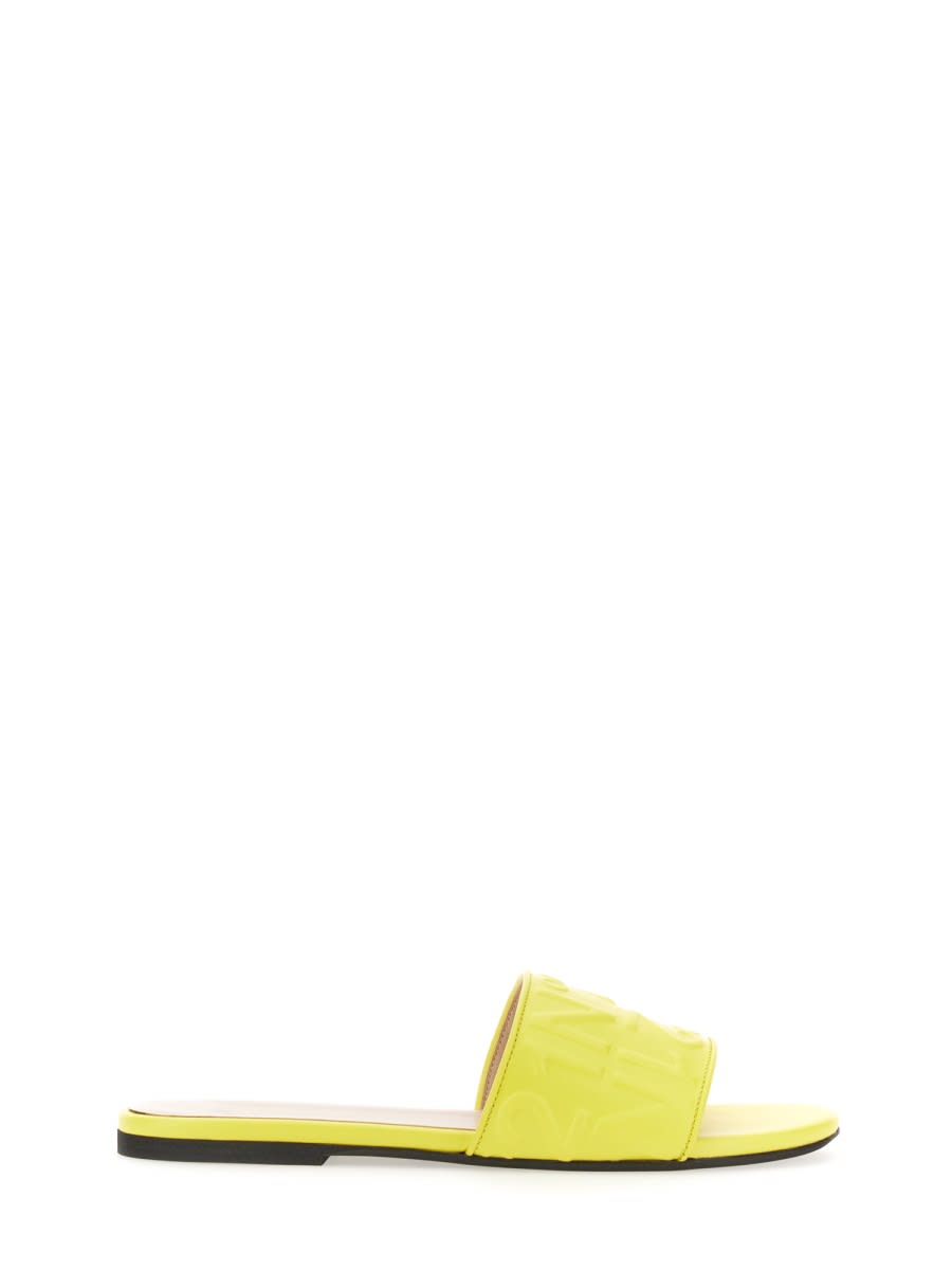 N°21 Slide Sandal With Logo N.21 Slide Sandal With Logo | italist