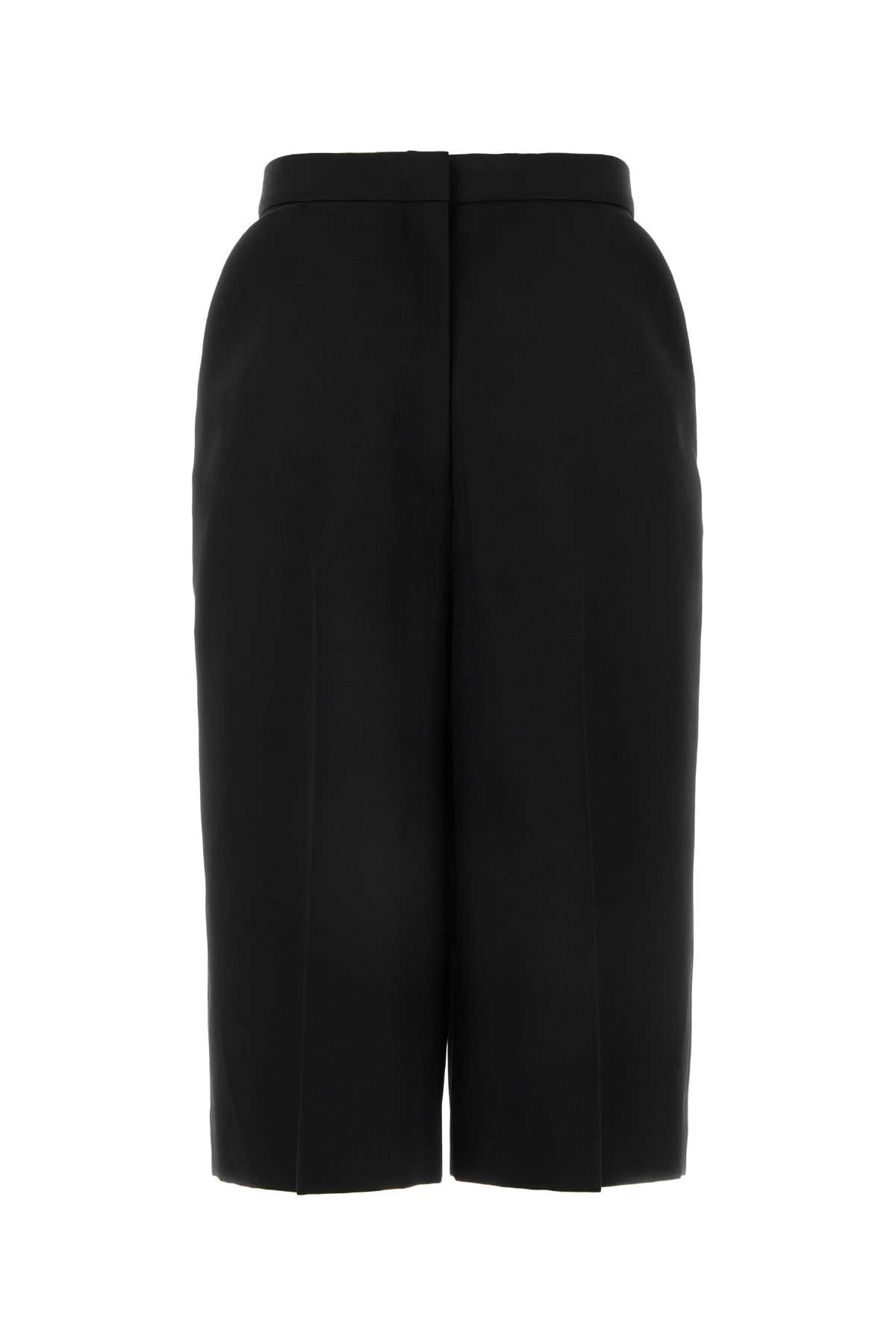 【関税&送料込】Givenchy Black Wool Bermuda Shorts Givenchy Black Wool Bermuda Shorts | italist