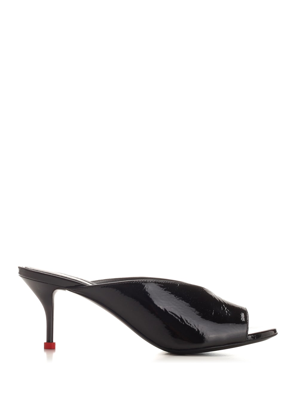 【送料&関税込】Alexander McQueen Lacquered Leather Mules Alexander McQueen Lacquered Leather Mules | italist, ALWAYS