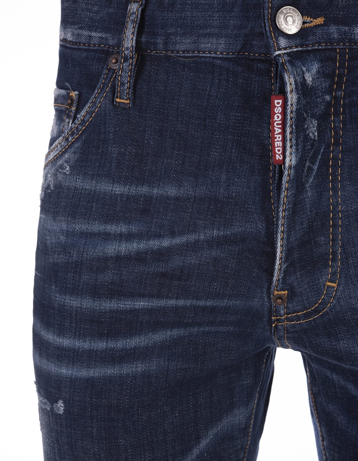 Dsquared2 Dark Easy Wash Skater Jeans | italist