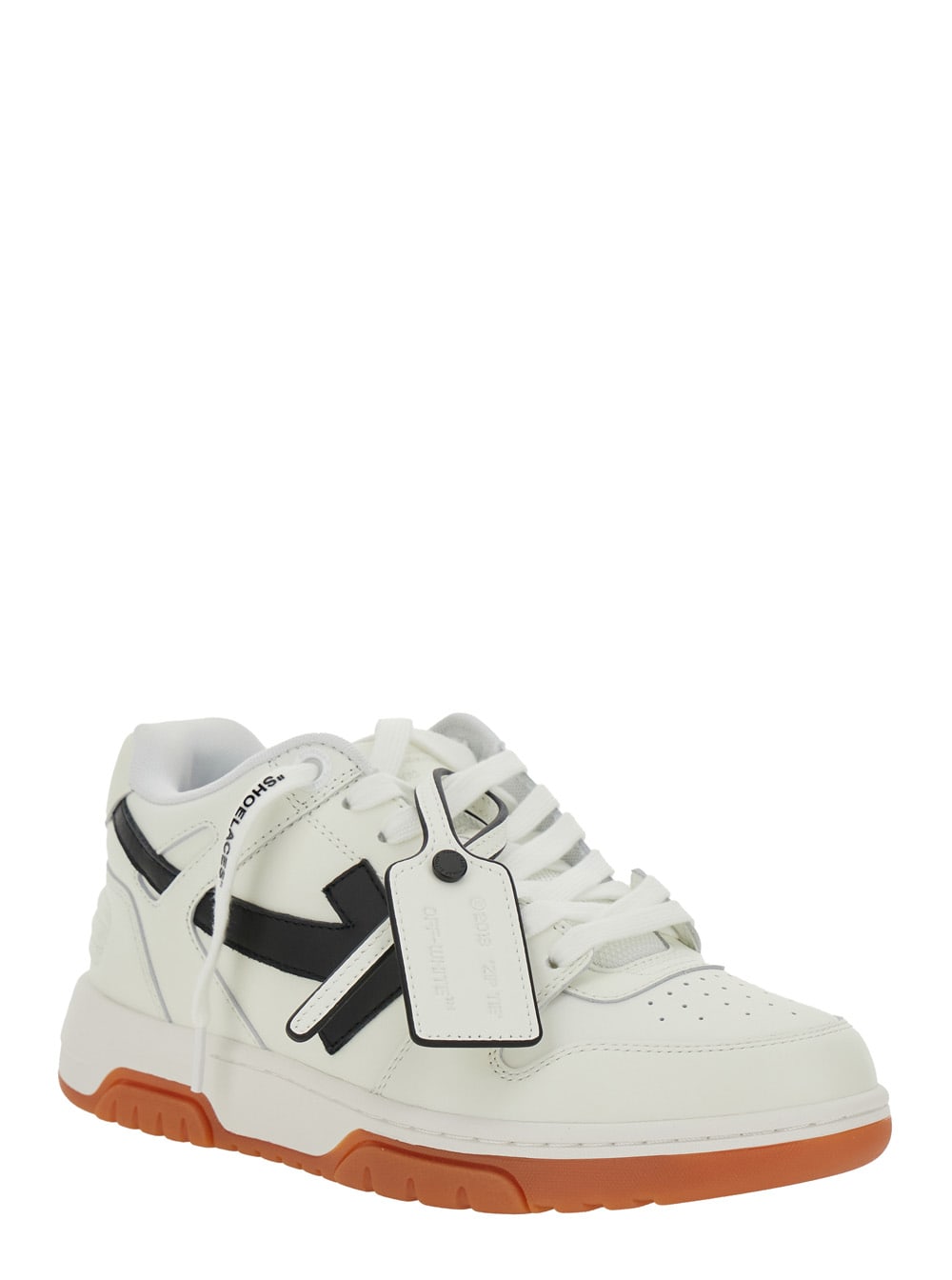 Off-White 'out Of Office' White Low Top Sneakers With Arrow
