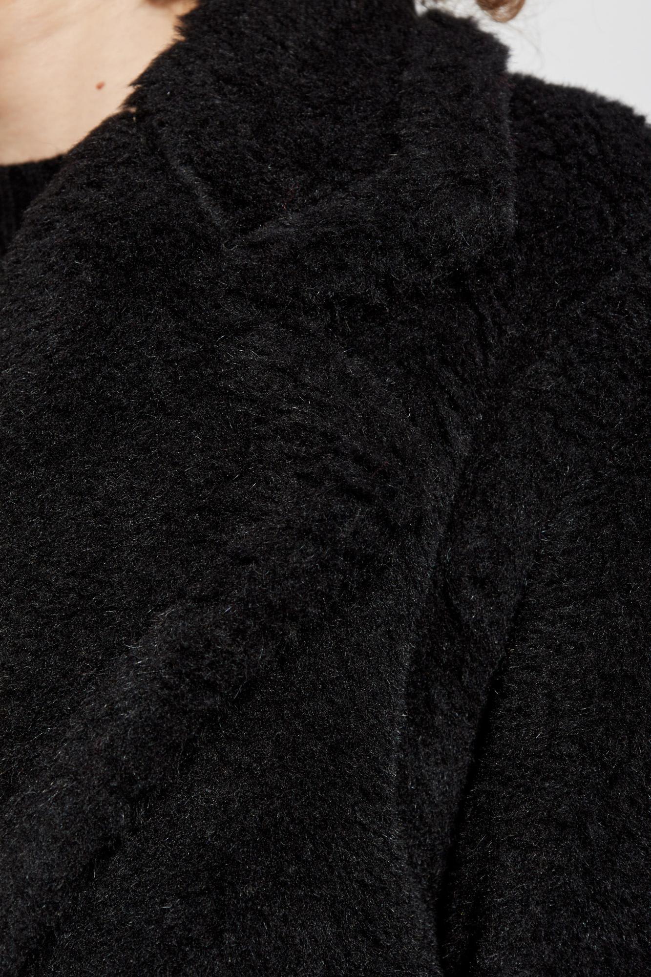 【MAX MARA 】OGGERI WOOL COAT Cropped Teddy Bear Icon Coat in alpaca and wool, white