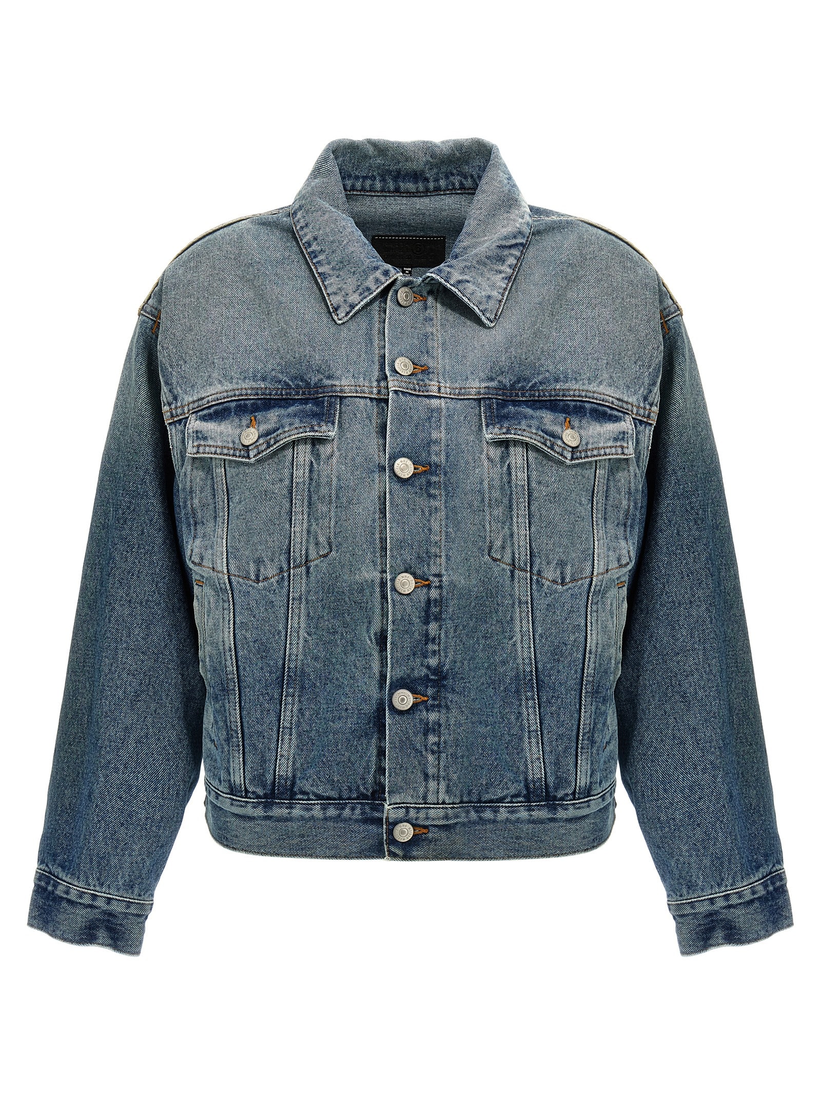 【関税込み】mm6 maison margiela LAYERED DENIM JACKET 495fee5021cd3f7df2b855f7a523bb