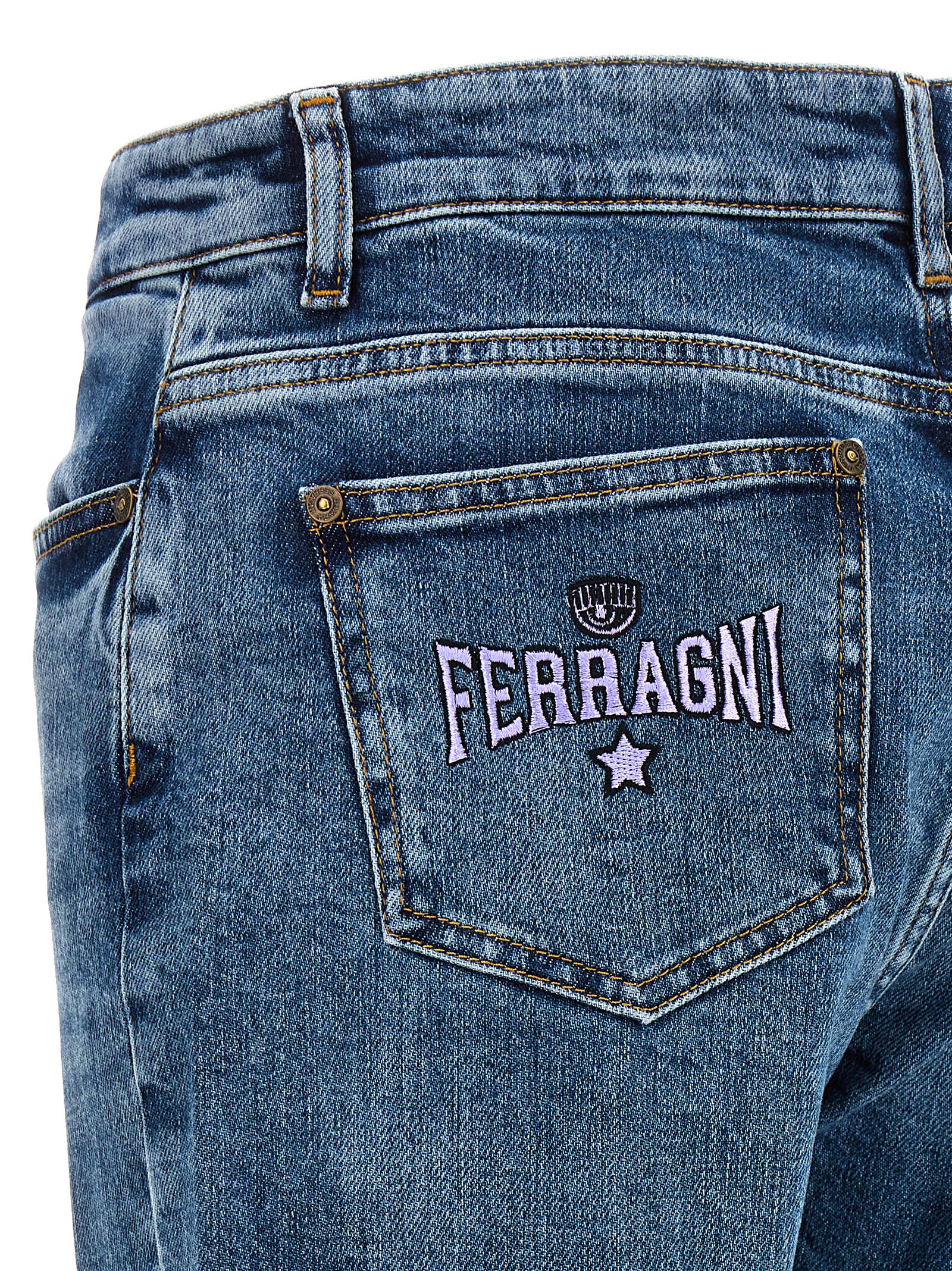 デニム・ジーパン Chiara Ferragni JEANS (75CBB5R2CDW54 904) Chiara Ferragni Logo Jeans | italist