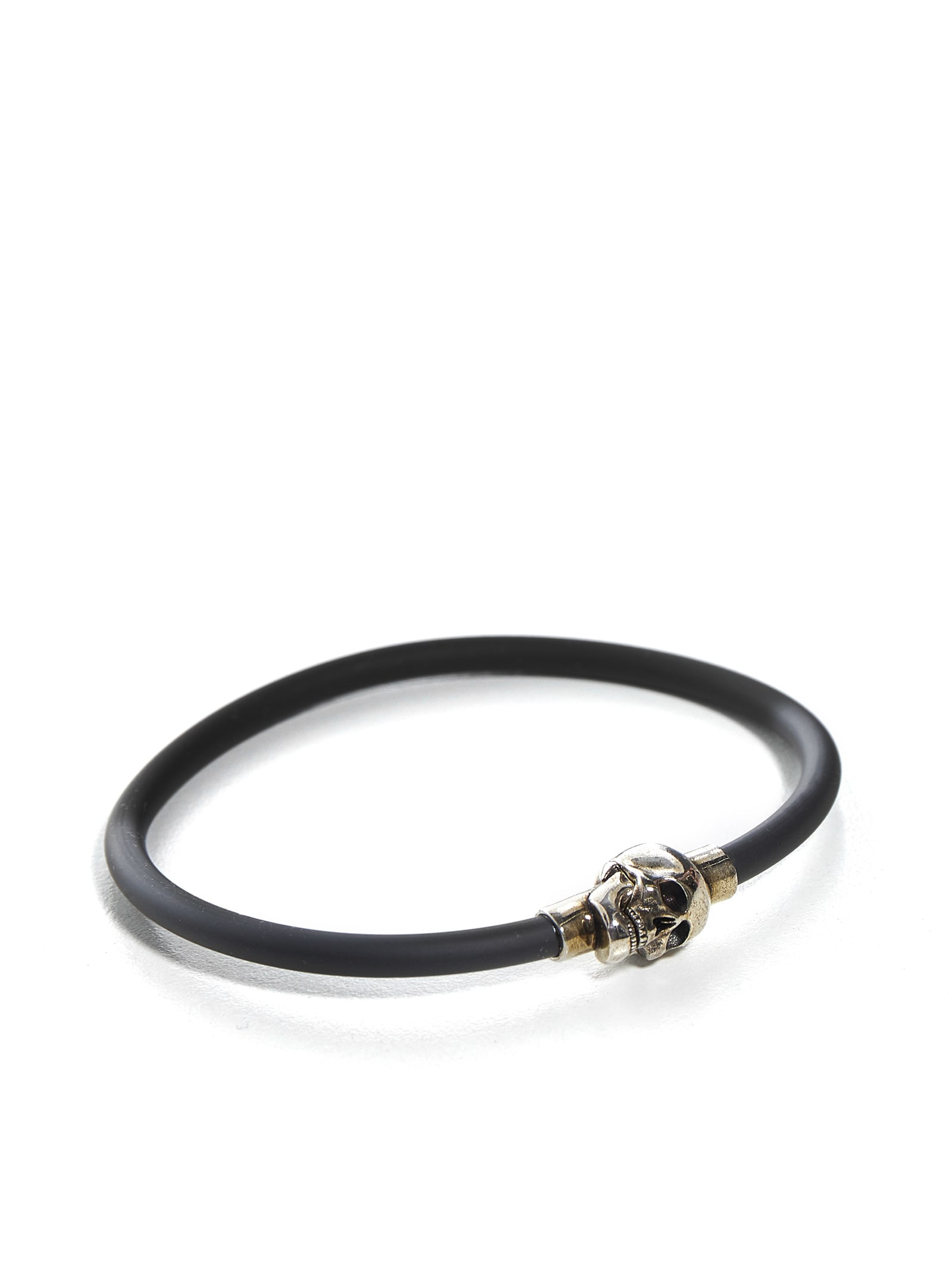 Alexander McQueen Skull Rubber Bracelet | italist