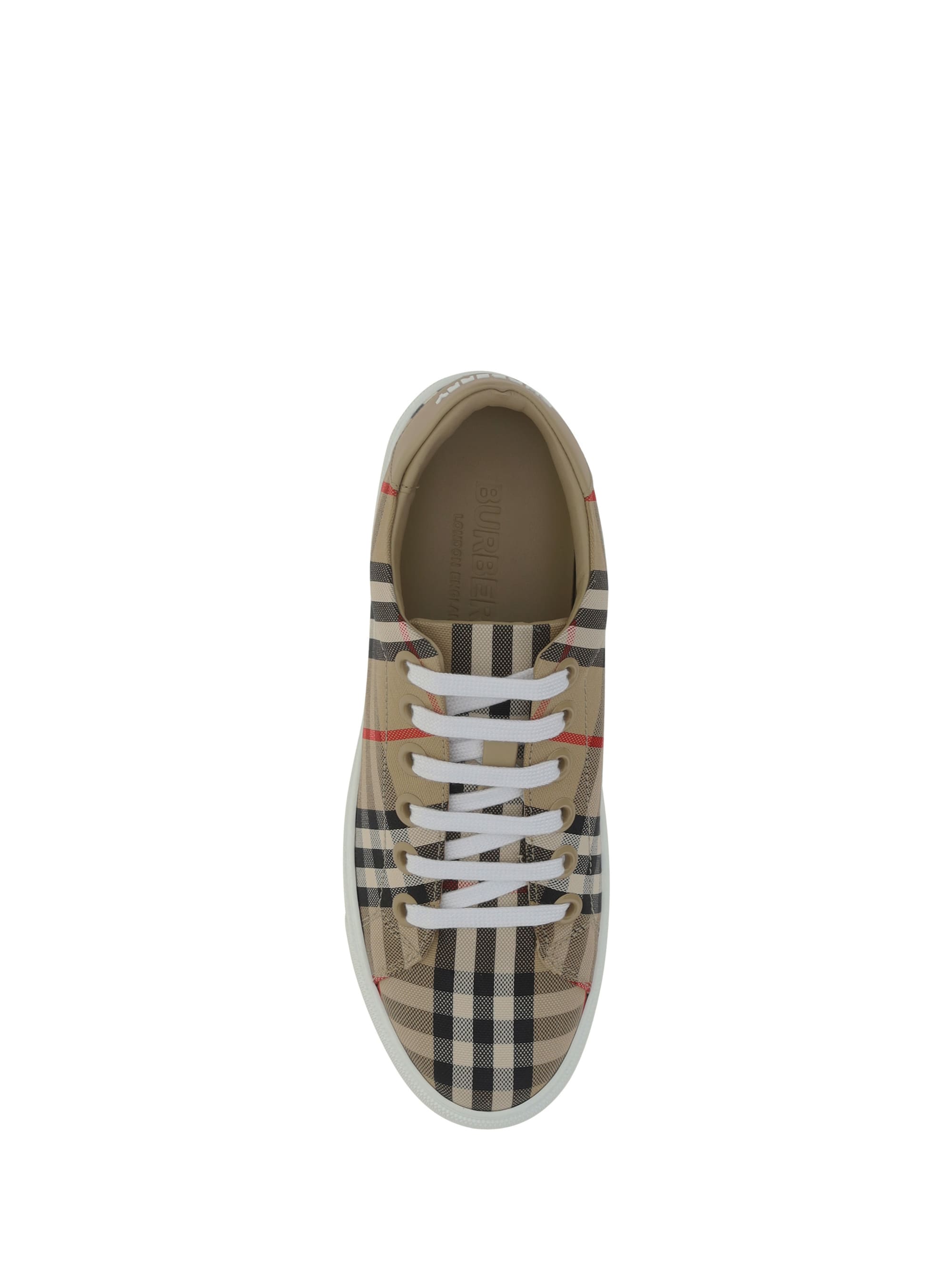 【送料&関税込】Burberry New Albridge - Sneaker With Vintage Burberry Albridge Vintage Check Low Top Sneaker (Women