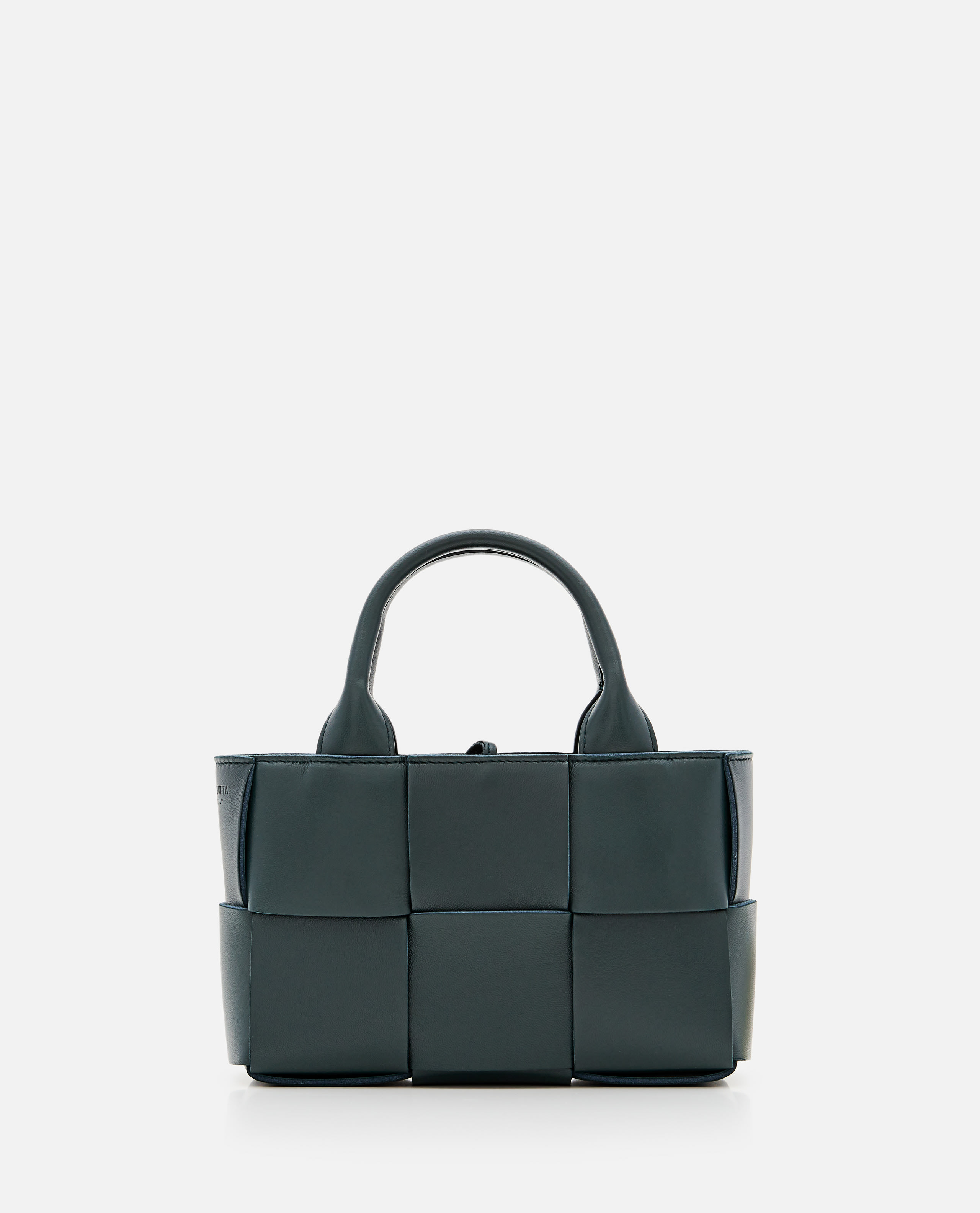 【BOTTEGA VENETA】CANDY ARCO TOTE BAG Bottega Veneta Candy Arco Tote Bag Micro Intreccio Sage